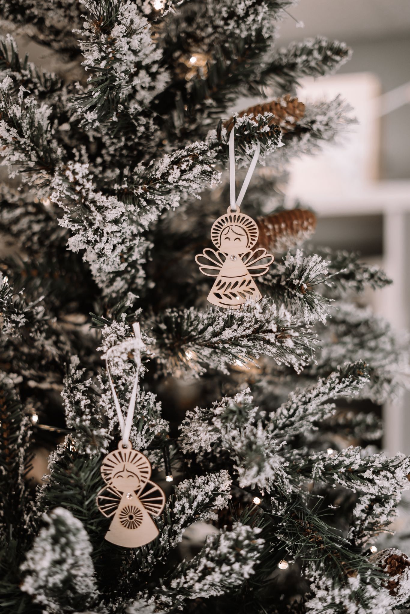 Christmas Angel Ornament Set