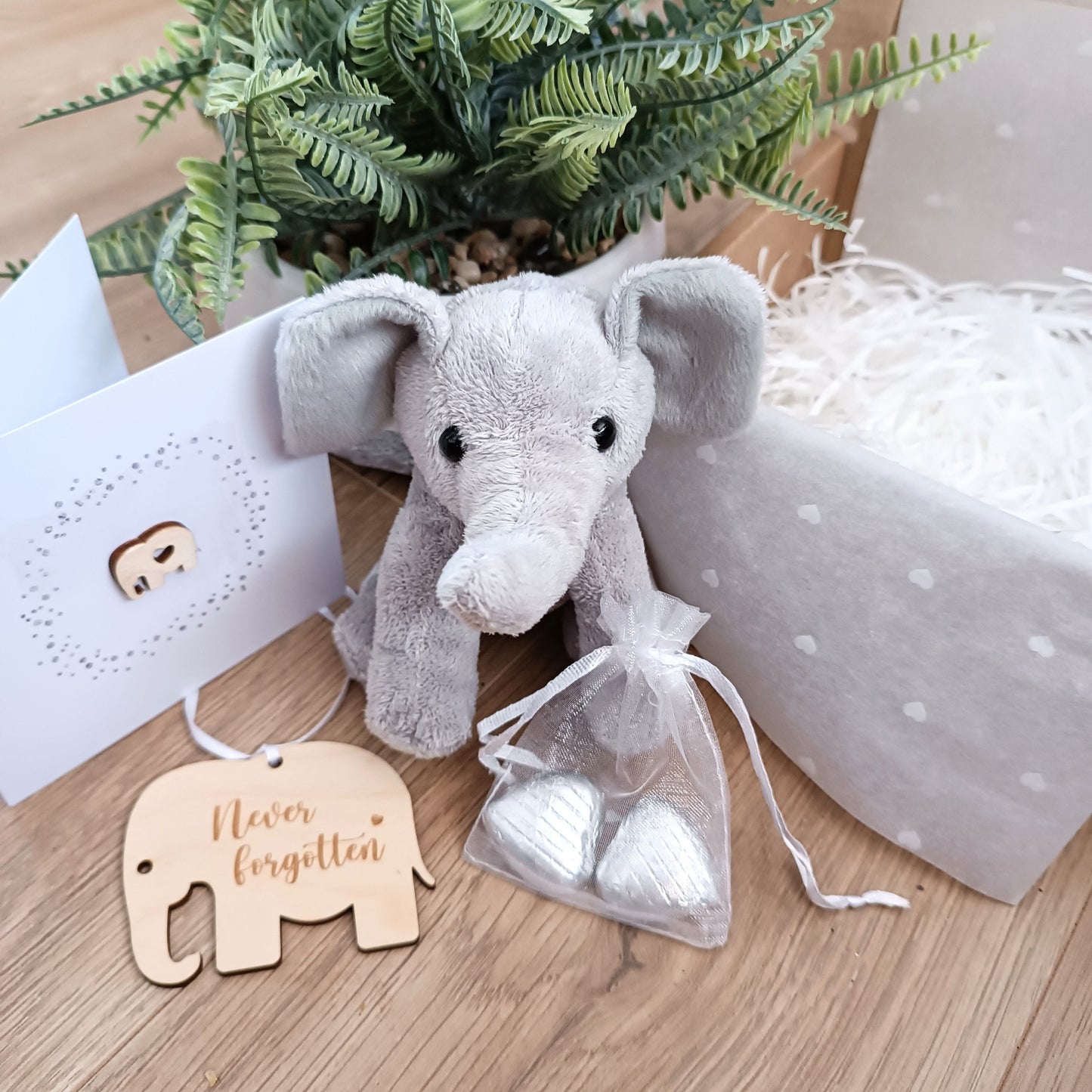 Elephant Comfort Box / Baby Loss Box / Miscarriage Gift / Bereavement Box / Hug in a box / Elephants Never Forget / Thinking of you