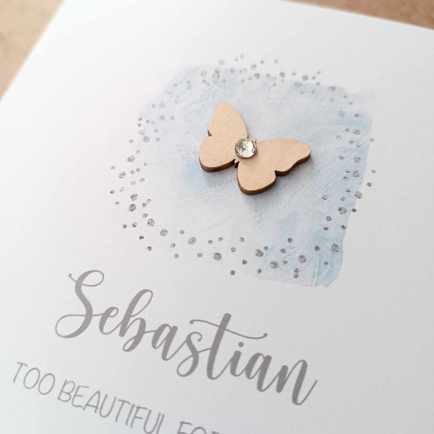 Sympathy Card - Butterfly / Loss of Loved One / Baby Loss / Stillbirth / Miscarriage Card