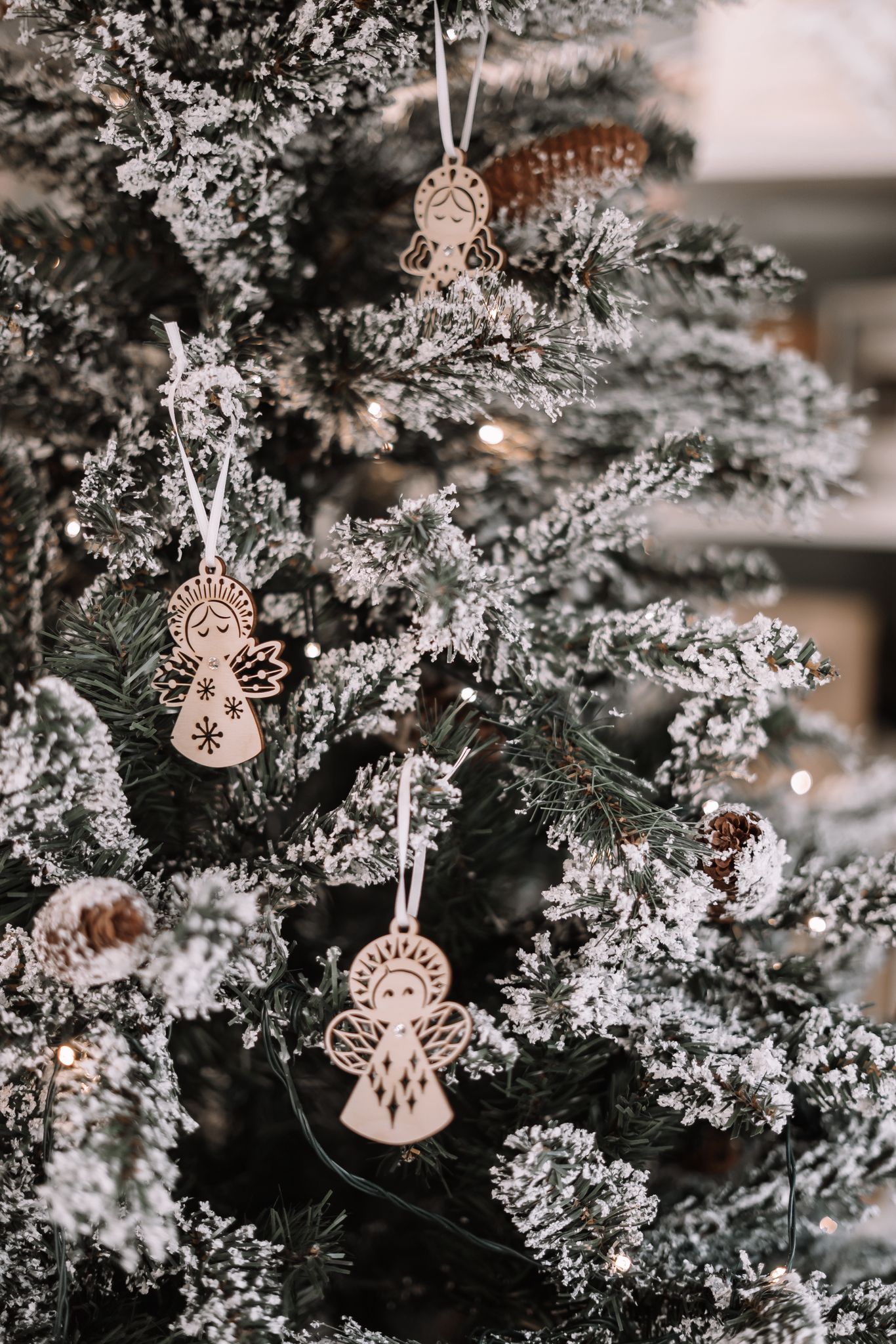 Christmas Angel Ornament Set