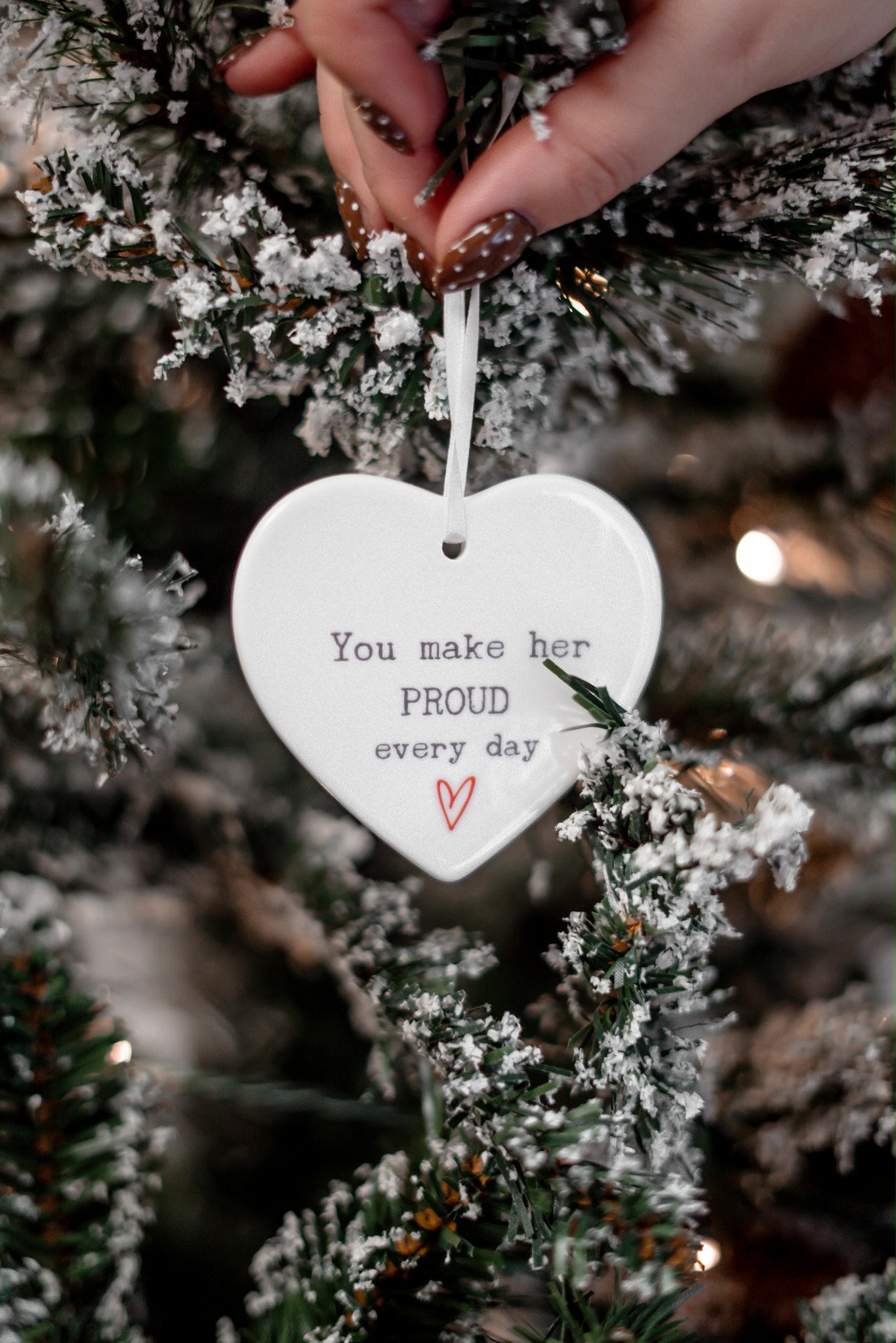You make her proud Ornament