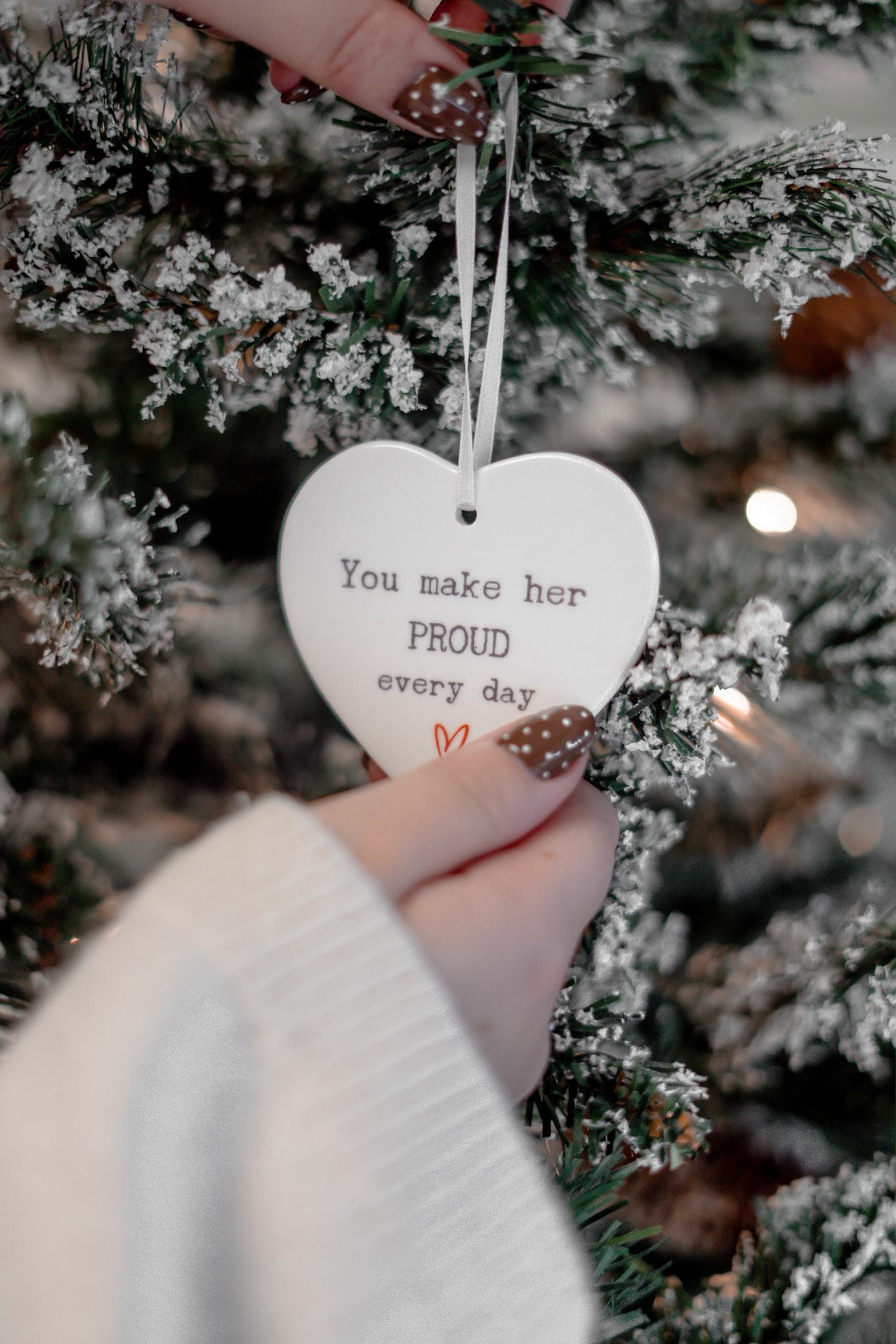 You make her proud Ornament