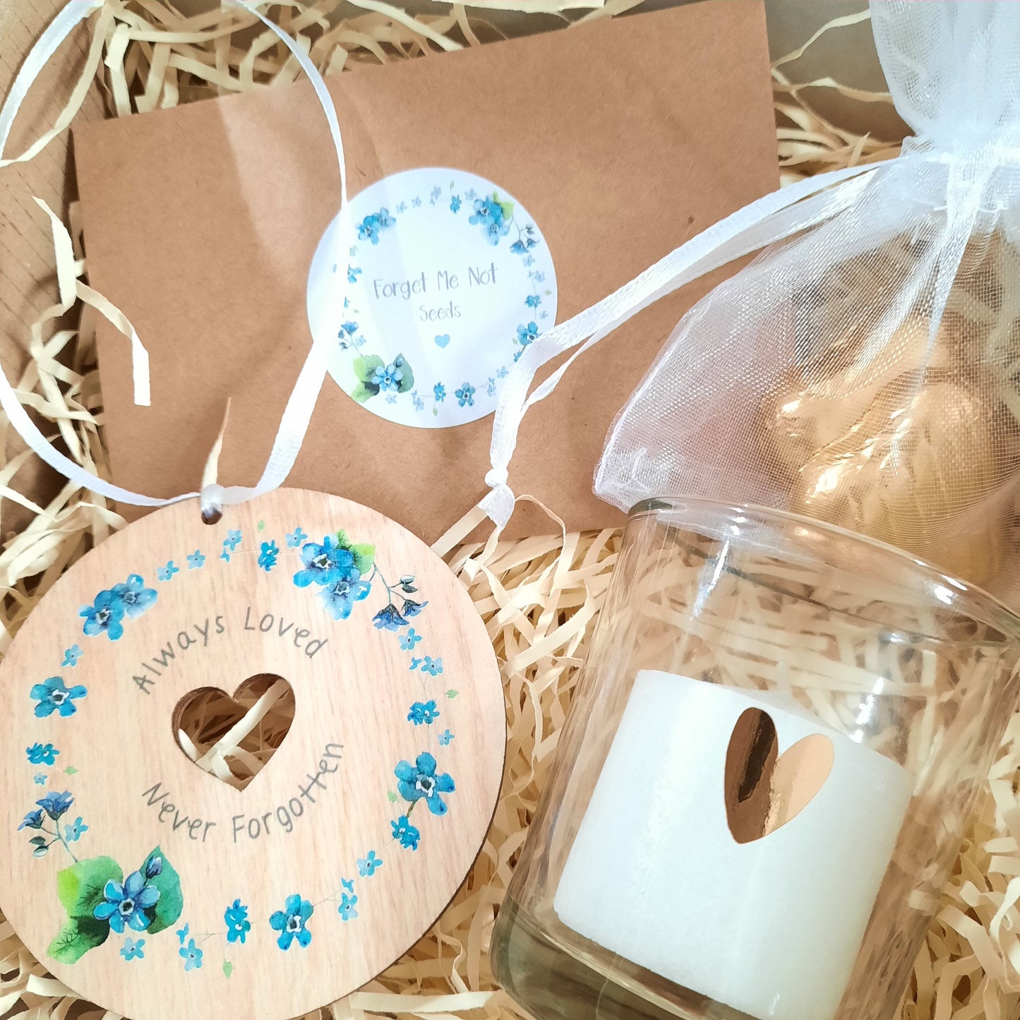 Bereavement Box / Comfort Box / Forget Me Not Bereavement Gift / Loss of loved one / Stillbirth / Miscarriage