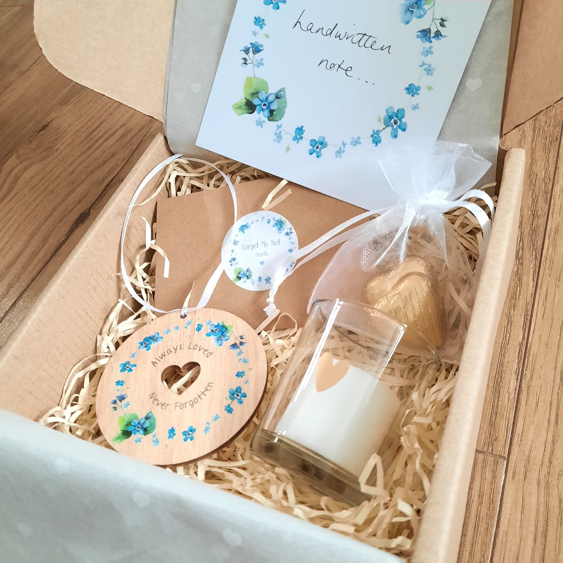 Bereavement Box / Comfort Box / Forget Me Not Bereavement Gift / Loss of loved one / Stillbirth / Miscarriage