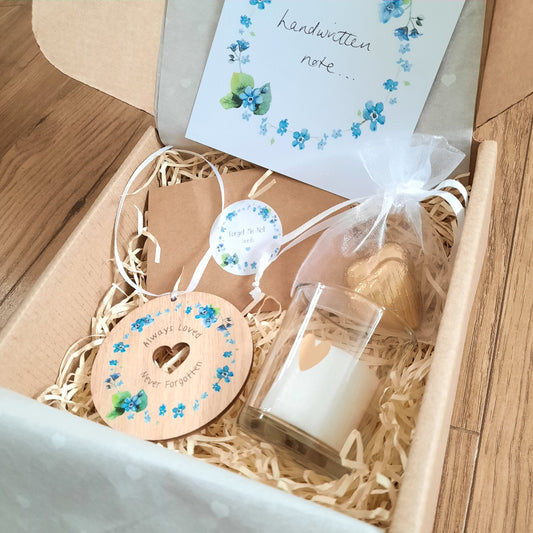 Bereavement Box / Comfort Box / Forget Me Not Bereavement Gift / Loss of loved one / Stillbirth / Miscarriage