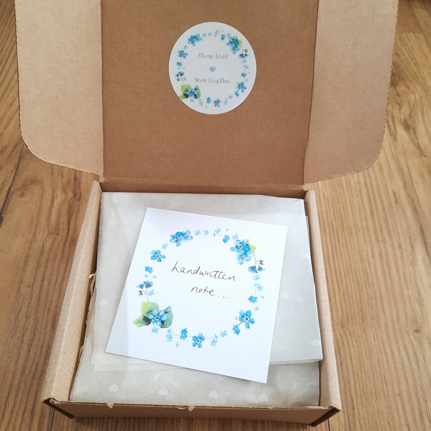 Bereavement Box / Comfort Box / Forget Me Not Bereavement Gift / Loss of loved one / Stillbirth / Miscarriage