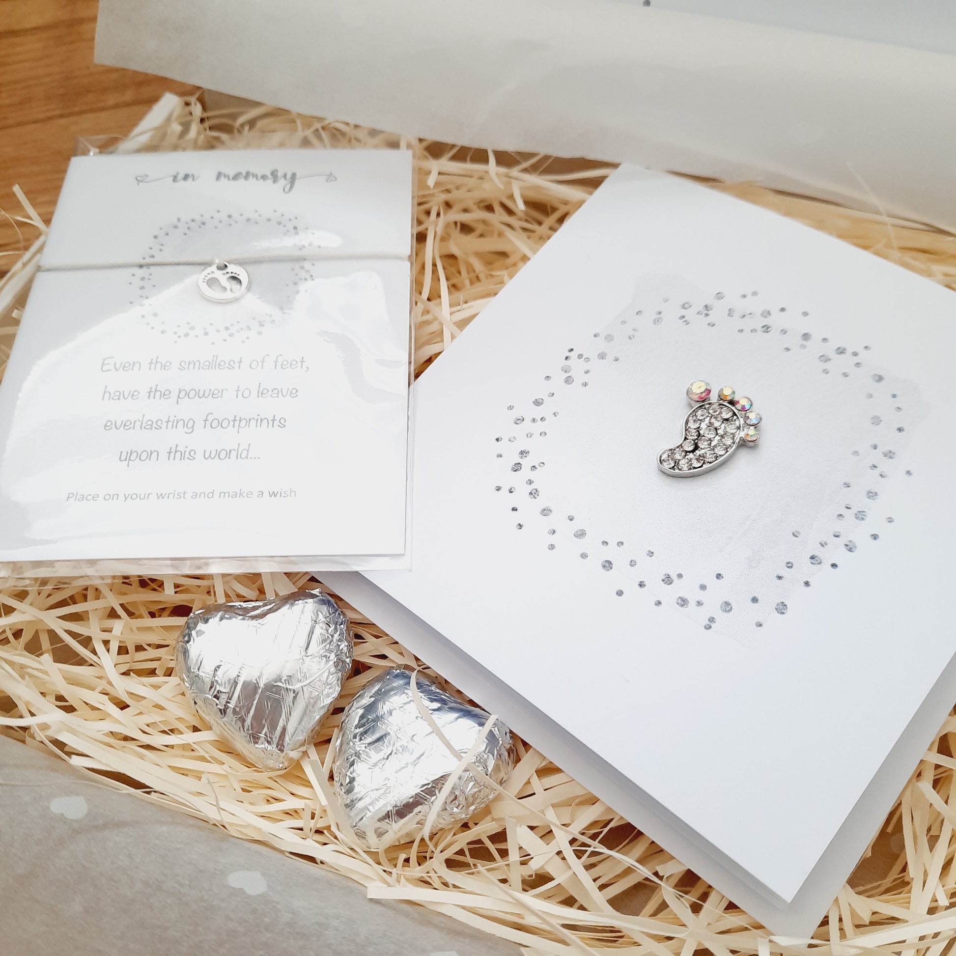 Miscarriage Gift Comfort Box / Babyloss / Bereavement Box / Miscarriage / Hug in a box / Wish Bracelet / Thinking of you