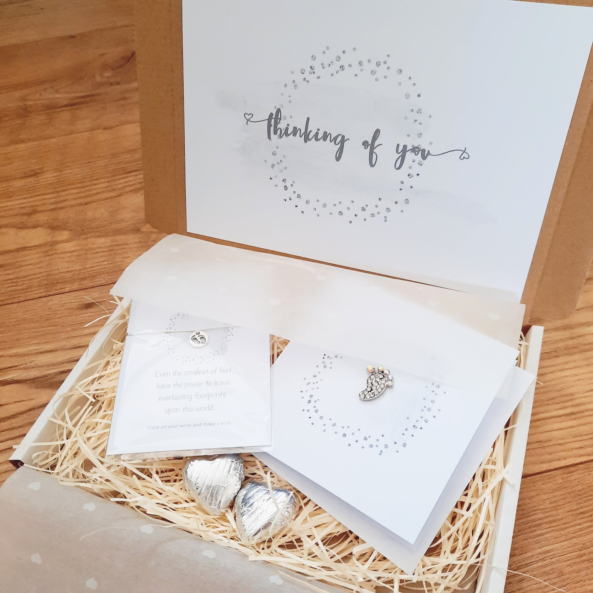 Miscarriage Gift Comfort Box / Babyloss / Bereavement Box / Miscarriage / Hug in a box / Wish Bracelet / Thinking of you