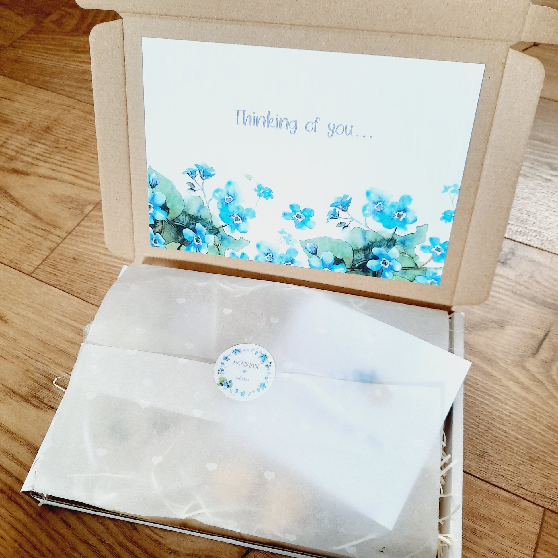 Forget Me Not Comfort Box / Bereavement Box / Miscarriage / Babyloss / Hug in a box / Letter Box Gift / Thinking of you