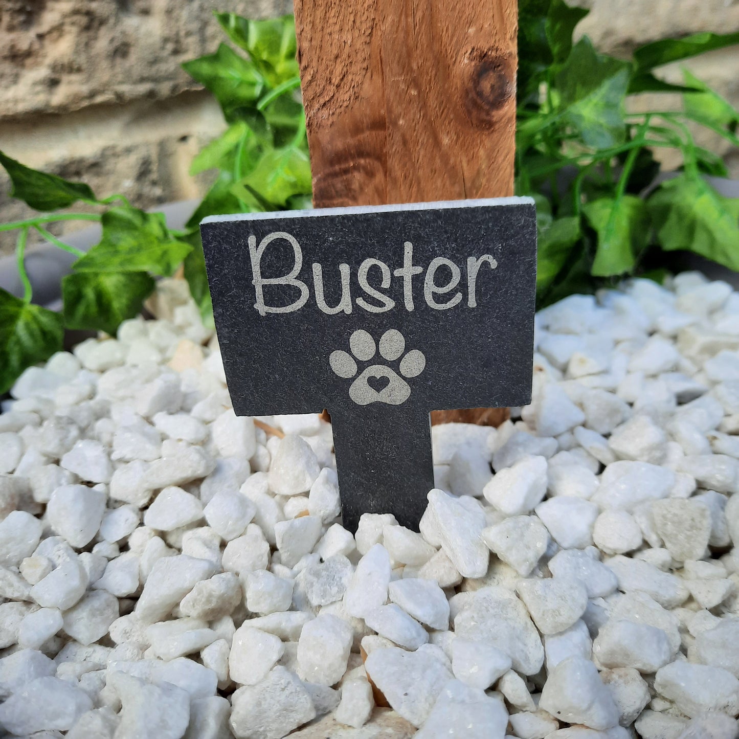 Pet Memorial GRAVE MARKER / Pet loss / Memorial Plaque / Loss of Dog / Pet Bereavement Gift