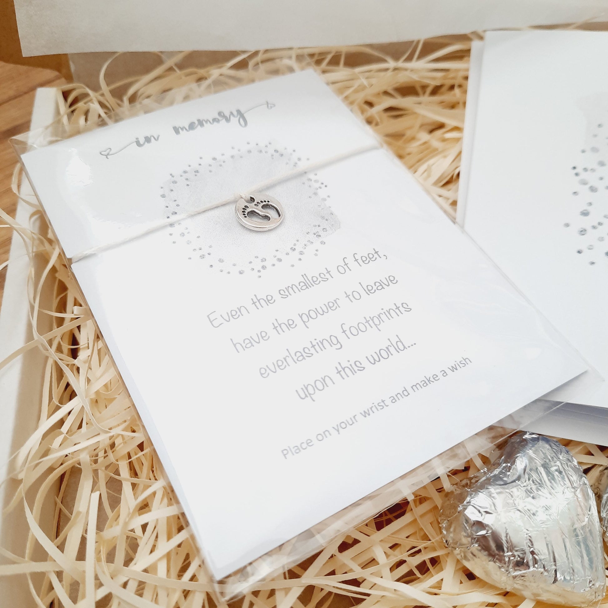 Miscarriage Gift Comfort Box / Babyloss / Bereavement Box / Miscarriage / Hug in a box / Wish Bracelet / Thinking of you