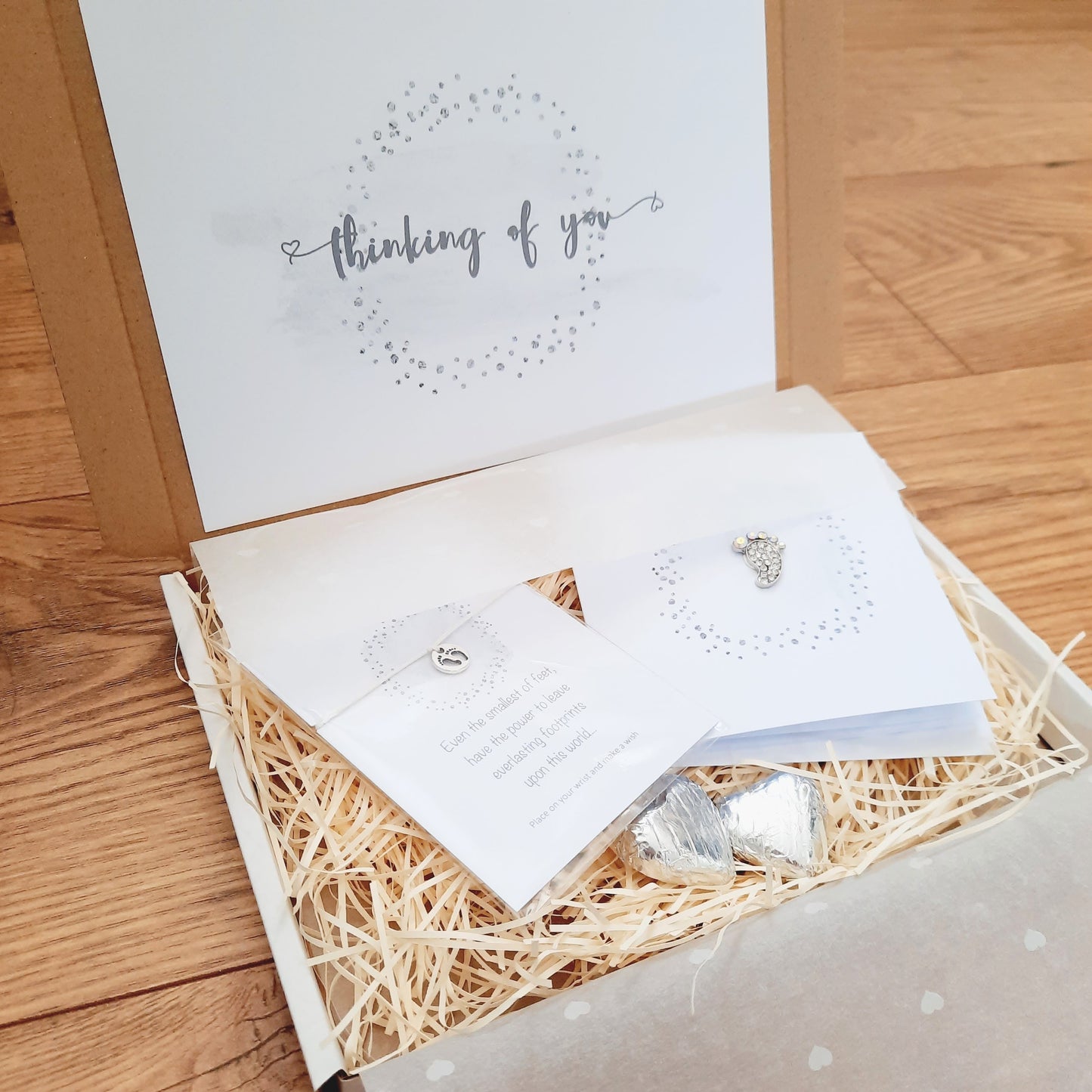 Miscarriage Gift Comfort Box / Babyloss / Bereavement Box / Miscarriage / Hug in a box / Wish Bracelet / Thinking of you