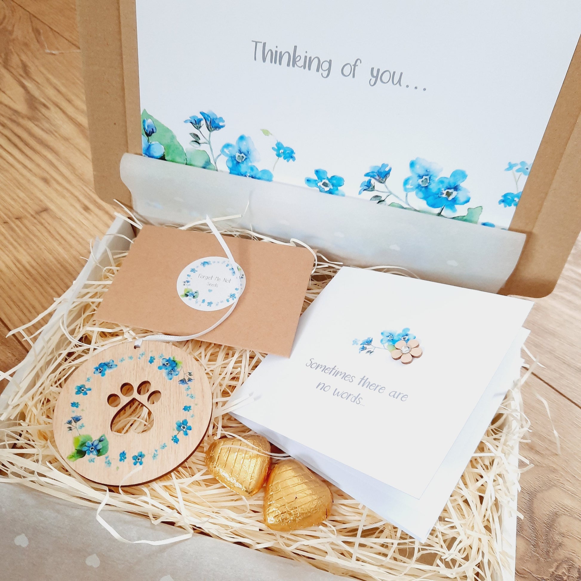 Pet Bereavement Box / Pet Comfort Box / Pet Loss / Hug in a box / Letter Box Gift / Thinking of you