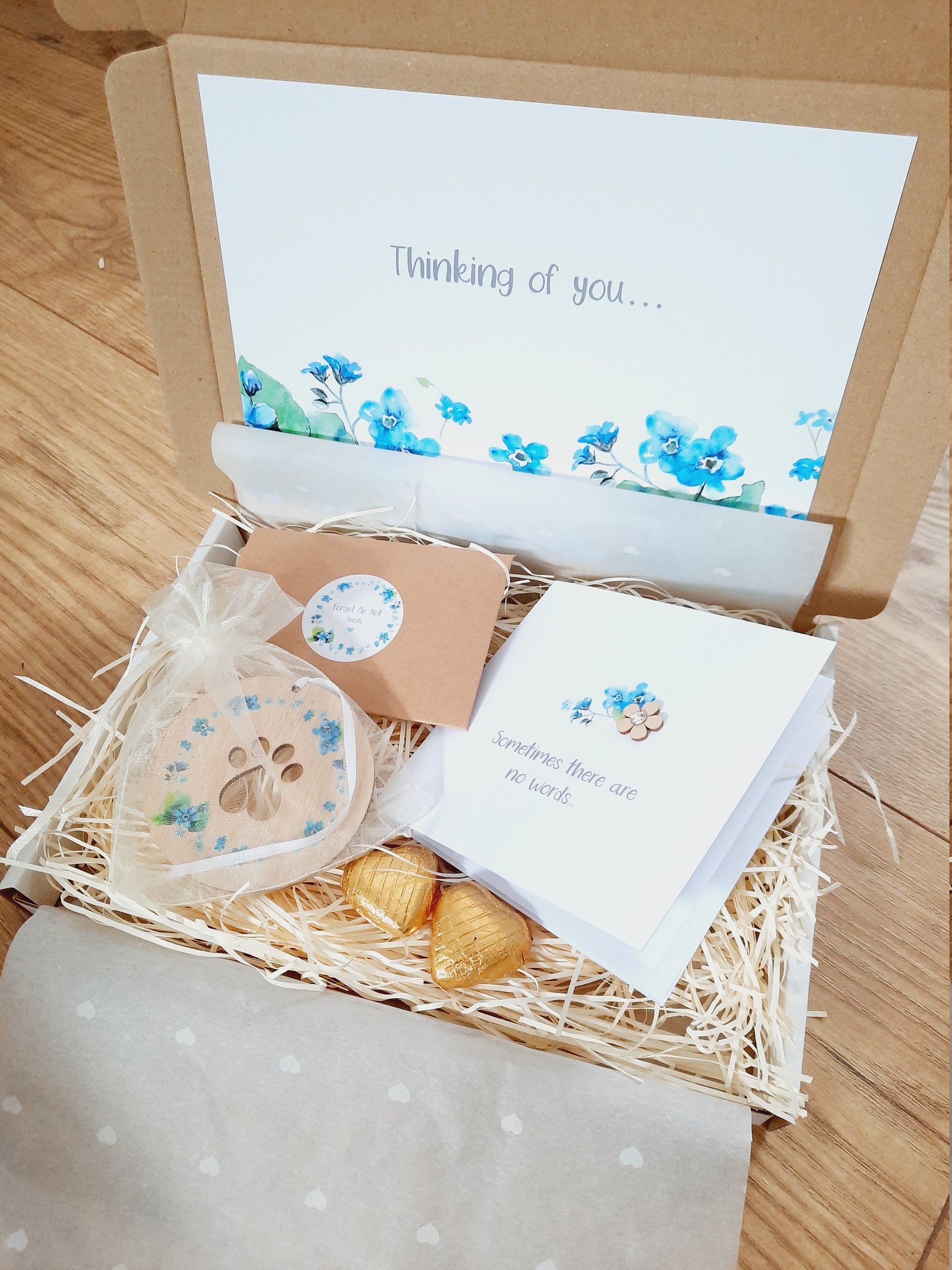 Pet Bereavement Box / Pet Comfort Box / Pet Loss / Hug in a box / Letter Box Gift / Thinking of you