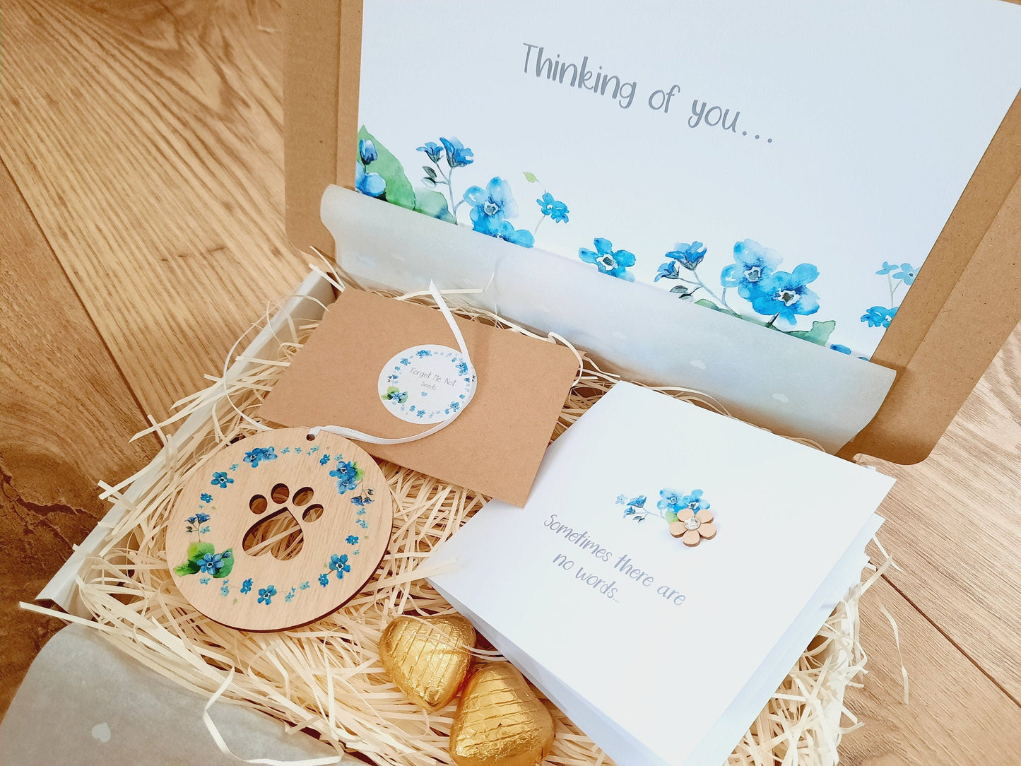 Pet Bereavement Box / Pet Comfort Box / Pet Loss / Hug in a box / Letter Box Gift / Thinking of you