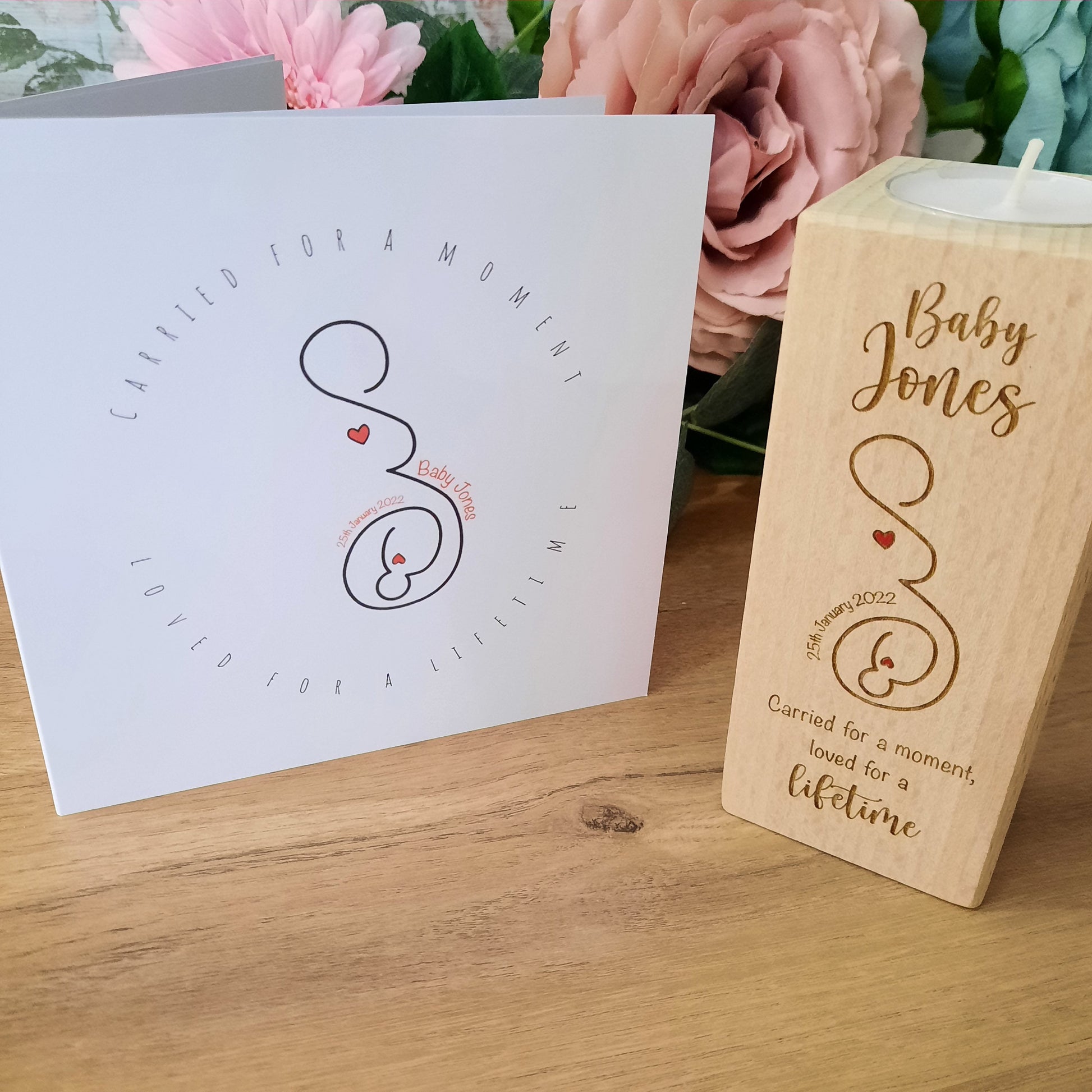 Miscarriage Candle - Personalised / Miscarriage / Stillbirth / Baby Loss