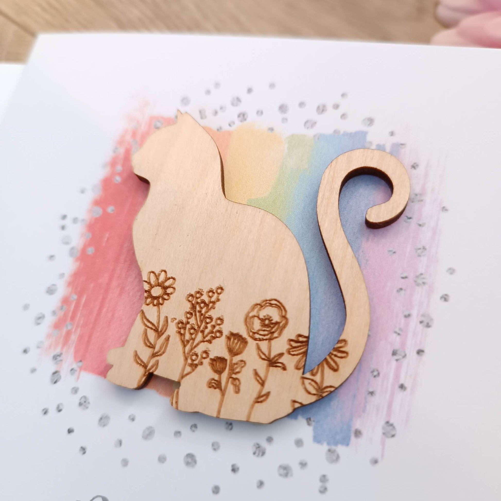 Cat Loss Card - Sympathy / Pet Loss / Rainbow Bridge