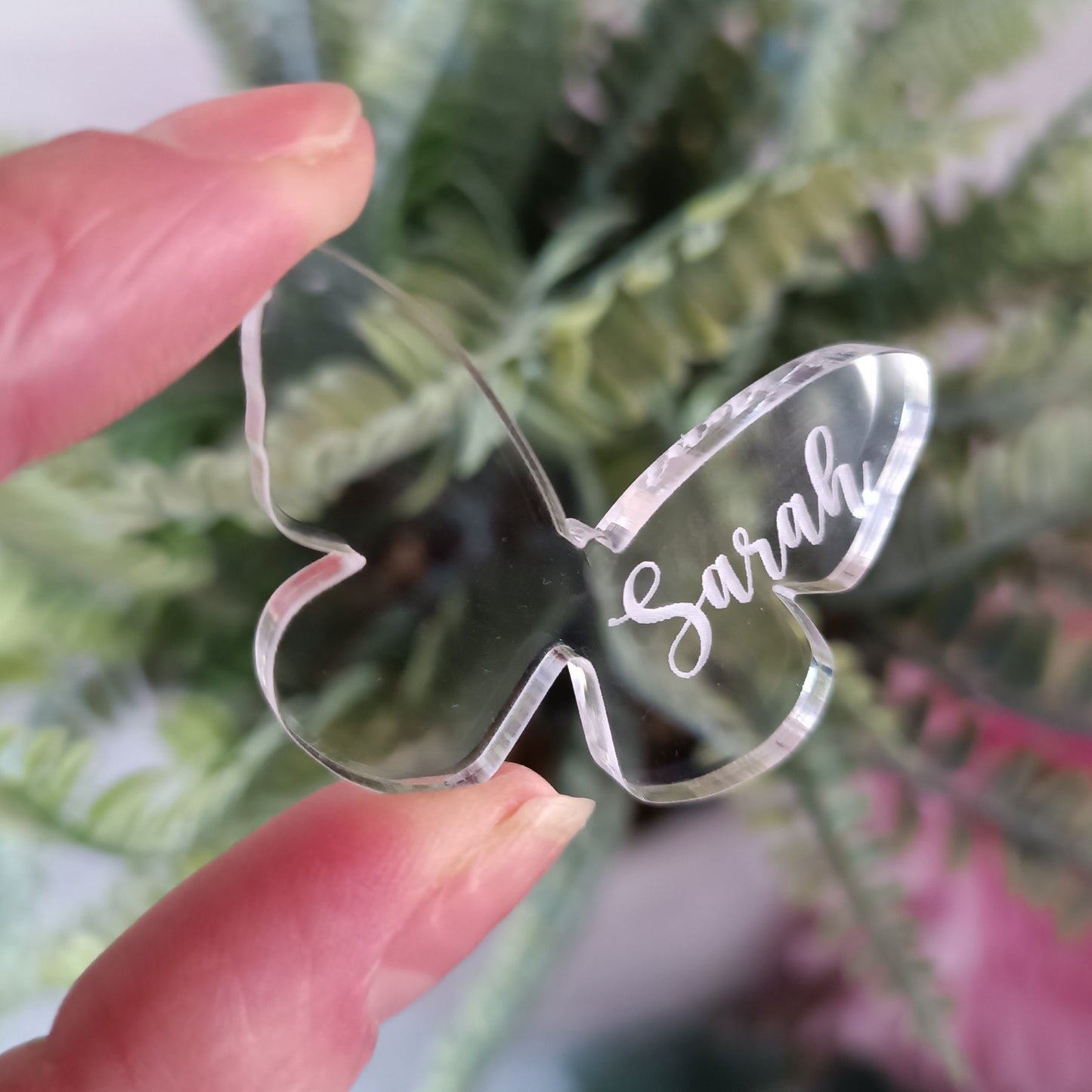 Funeral Memorial Favours / Butterfly Funeral Tokens / Personalised Bereavement Keepsake / Wooden Butterflies