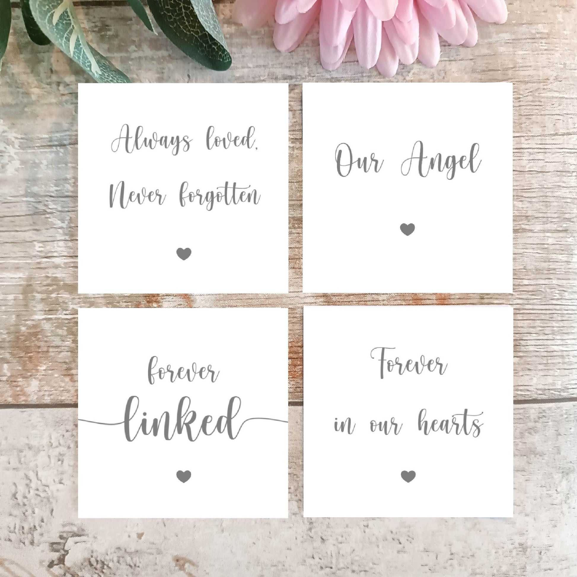 Funeral Memorial Favours / Teddy Funeral Tokens / Personalised Bereavement Keepsake / Wooden Teddies