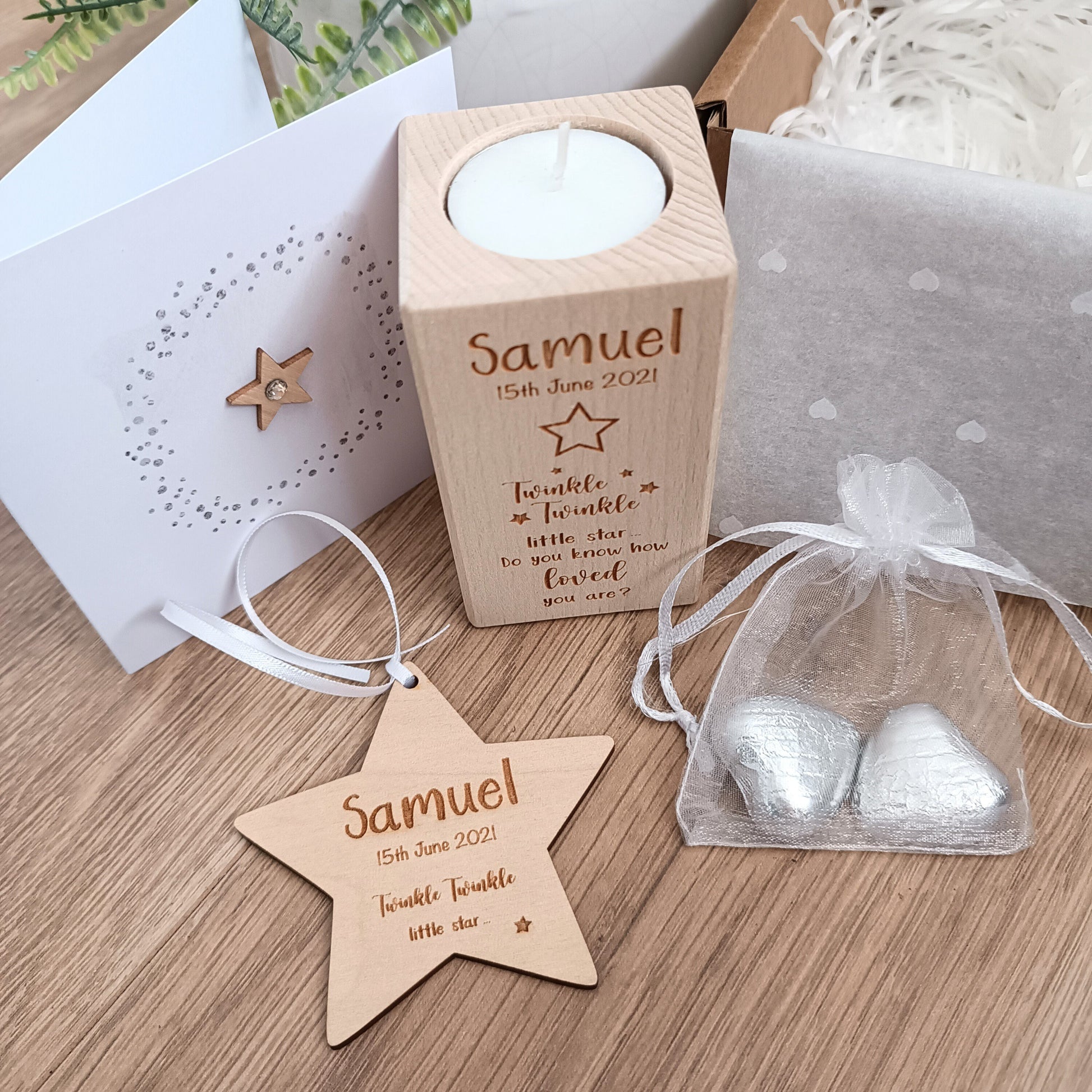 Star Comfort Box / Baby Loss Candle / Miscarriage Gift / Bereavement Box / Hug in a box / Wish Bracelet / Thinking of you