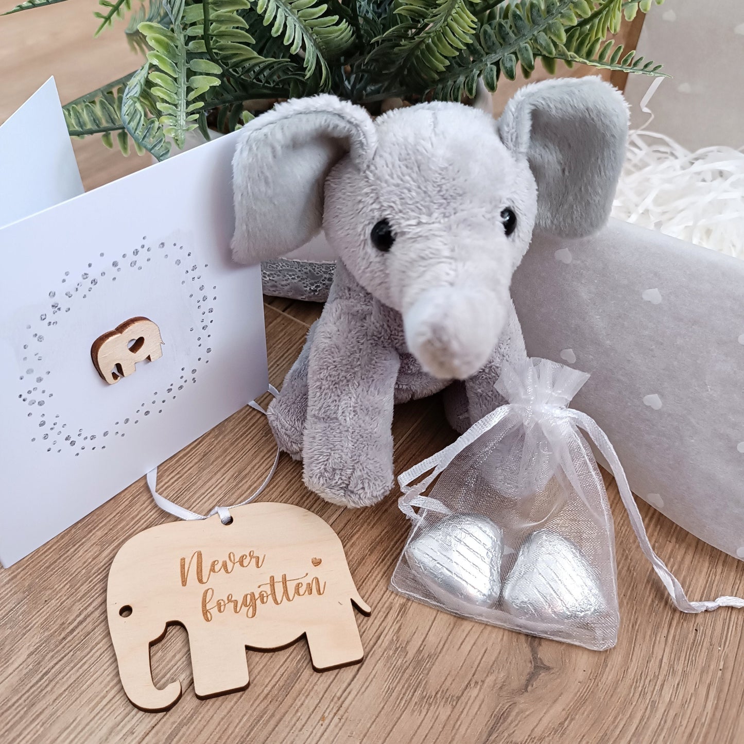 Elephant Comfort Box / Baby Loss Box / Miscarriage Gift / Bereavement Box / Hug in a box / Elephants Never Forget / Thinking of you