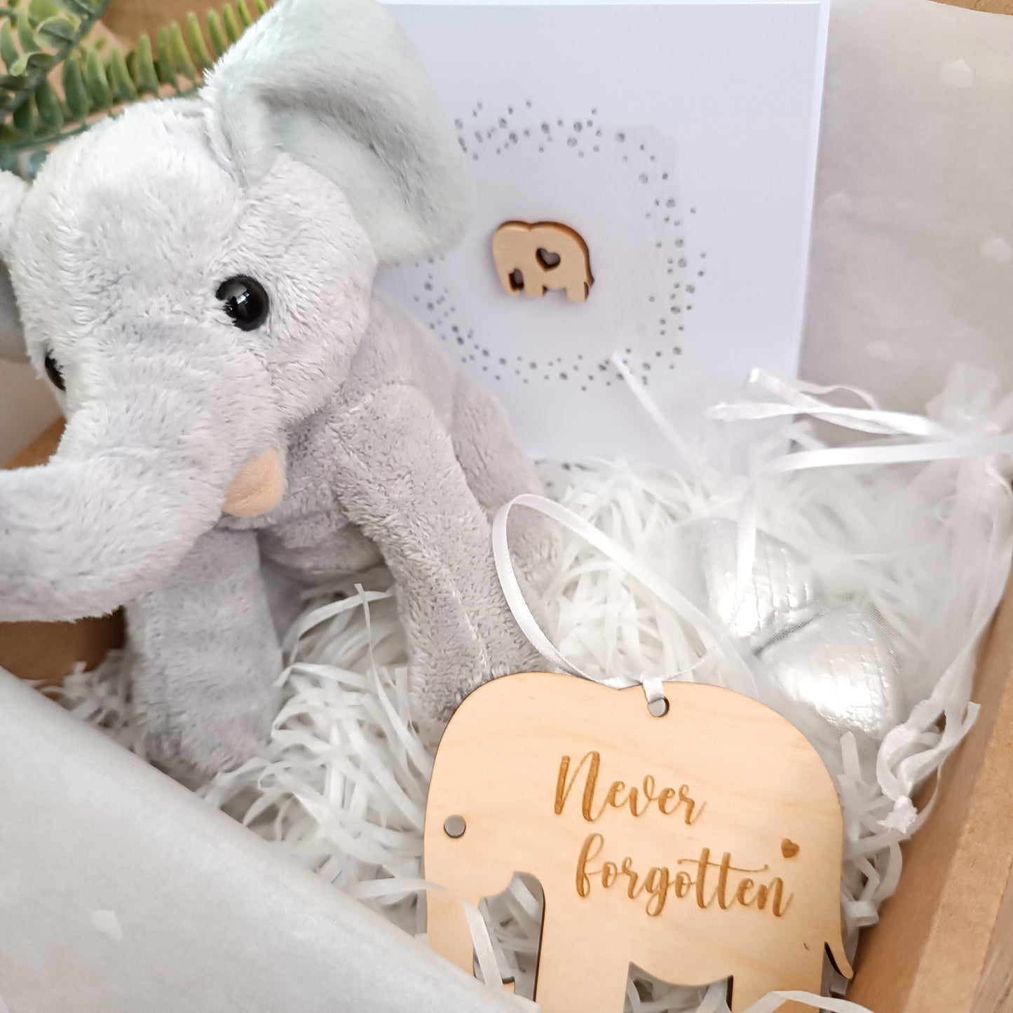 Elephant Comfort Box / Baby Loss Box / Miscarriage Gift / Bereavement Box / Hug in a box / Elephants Never Forget / Thinking of you