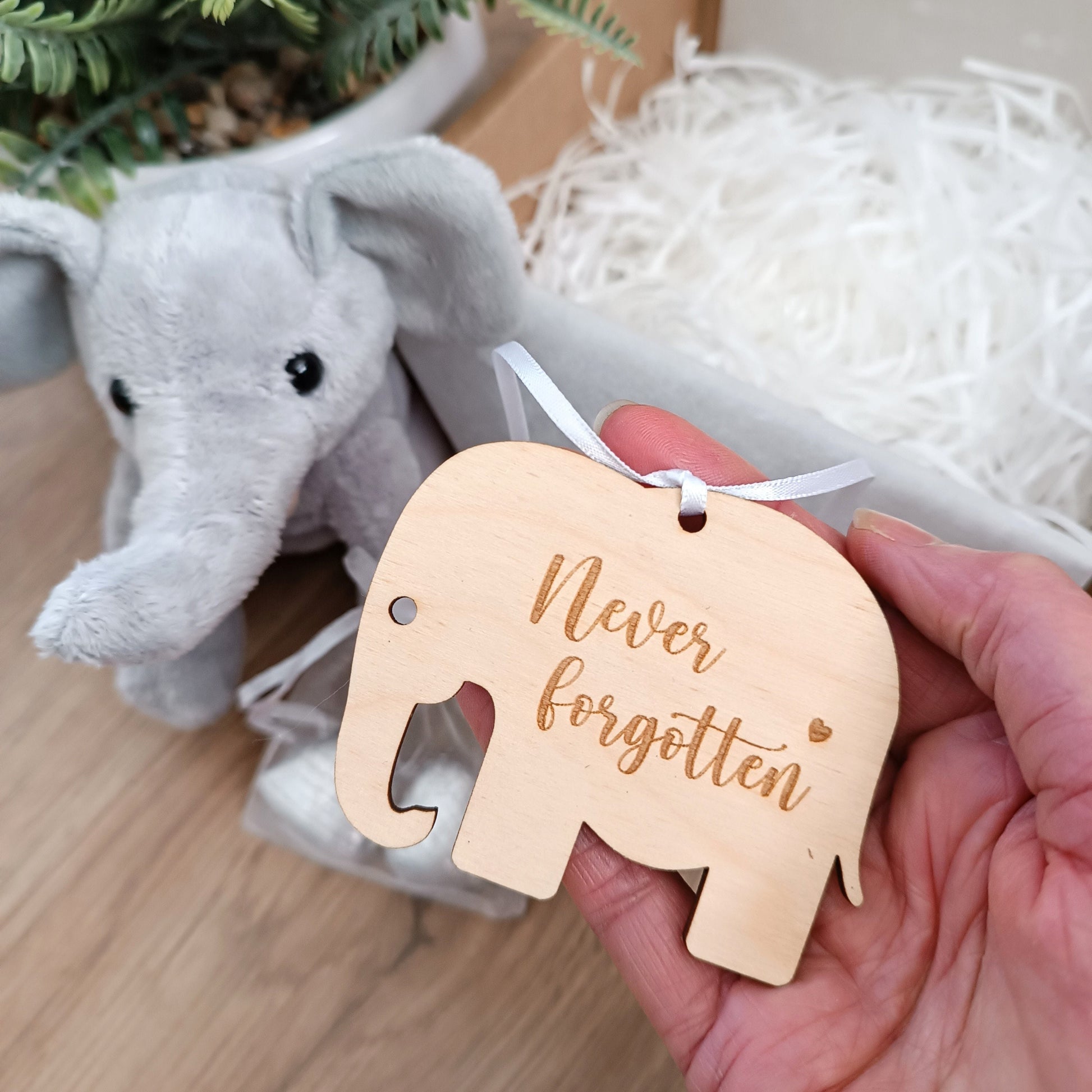Elephant Comfort Box / Baby Loss Box / Miscarriage Gift / Bereavement Box / Hug in a box / Elephants Never Forget / Thinking of you