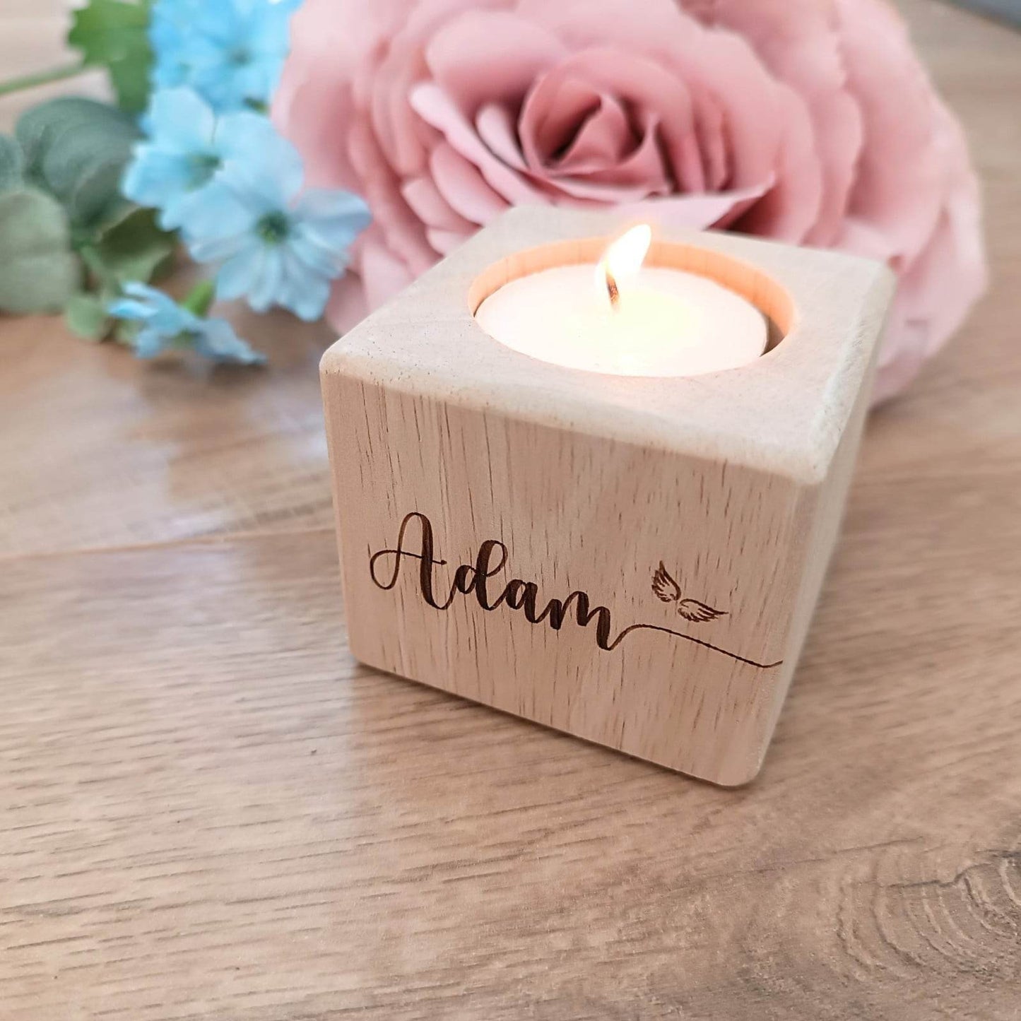 Memorial Candle - Babyloss Awareness Week / Remembrance / BLAW / Personalised / Miscarriage / Stillbirth