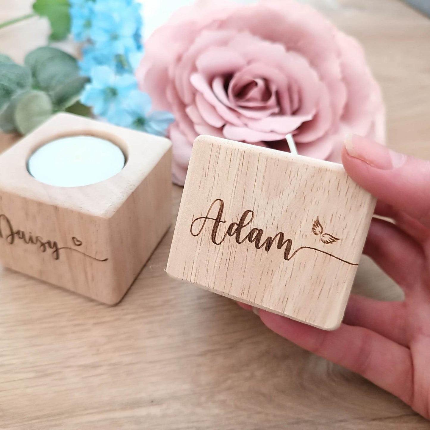 Memorial Candle - Babyloss Awareness Week / Remembrance / BLAW / Personalised / Miscarriage / Stillbirth