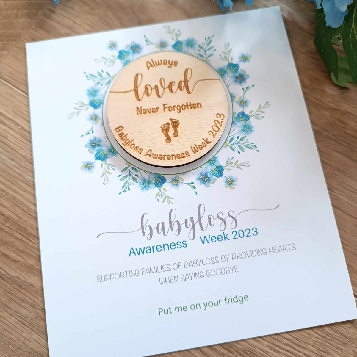 Babyloss Awareness Week 2025 | Babyloss Keepsakes | Fridge Magnet | BLAW 2025 | Babyloss Gift | Miscarriage token