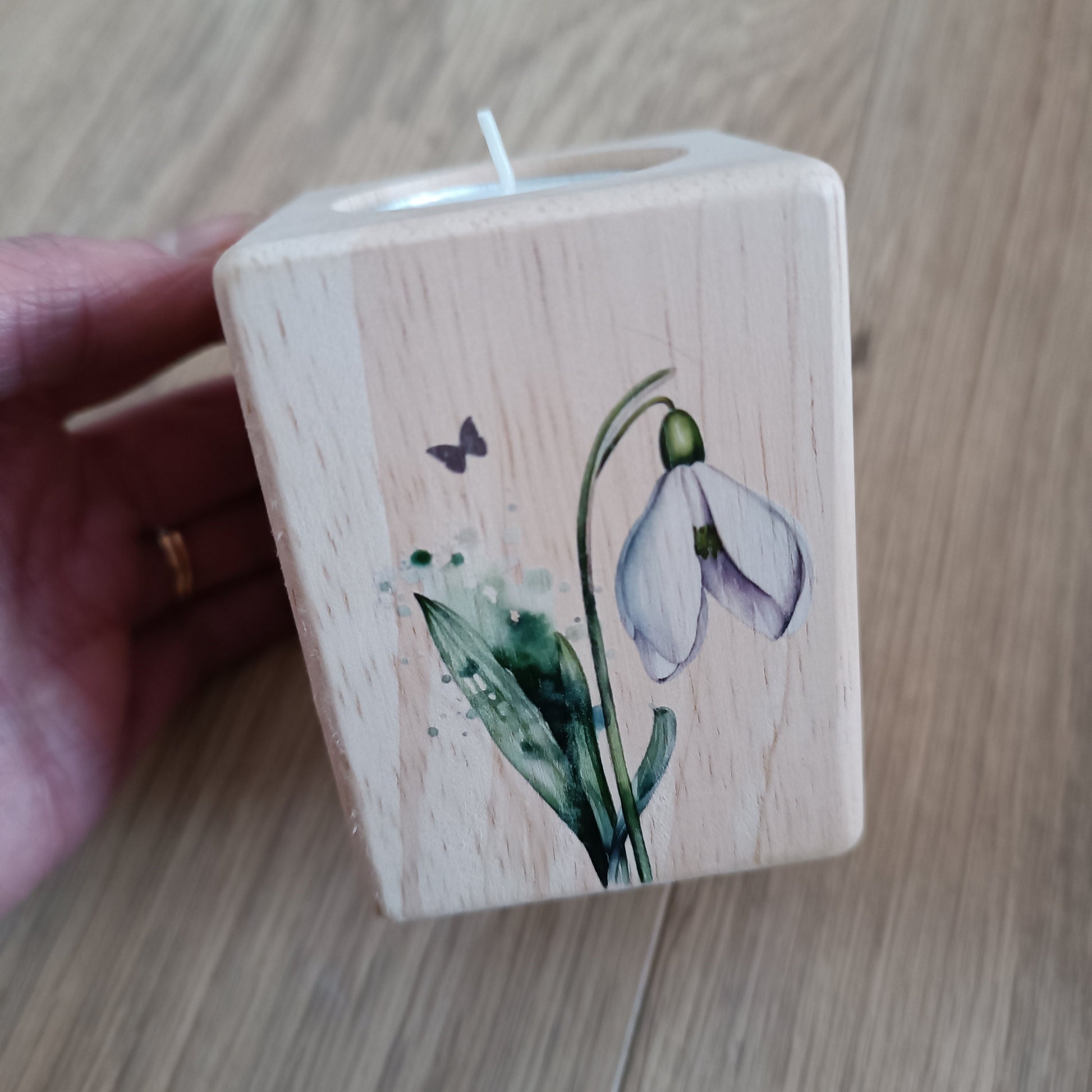 Little Snowdrop Candle / Babyloss / BLAW Candle / Miscarriage / Stillbirth / Snowdrop