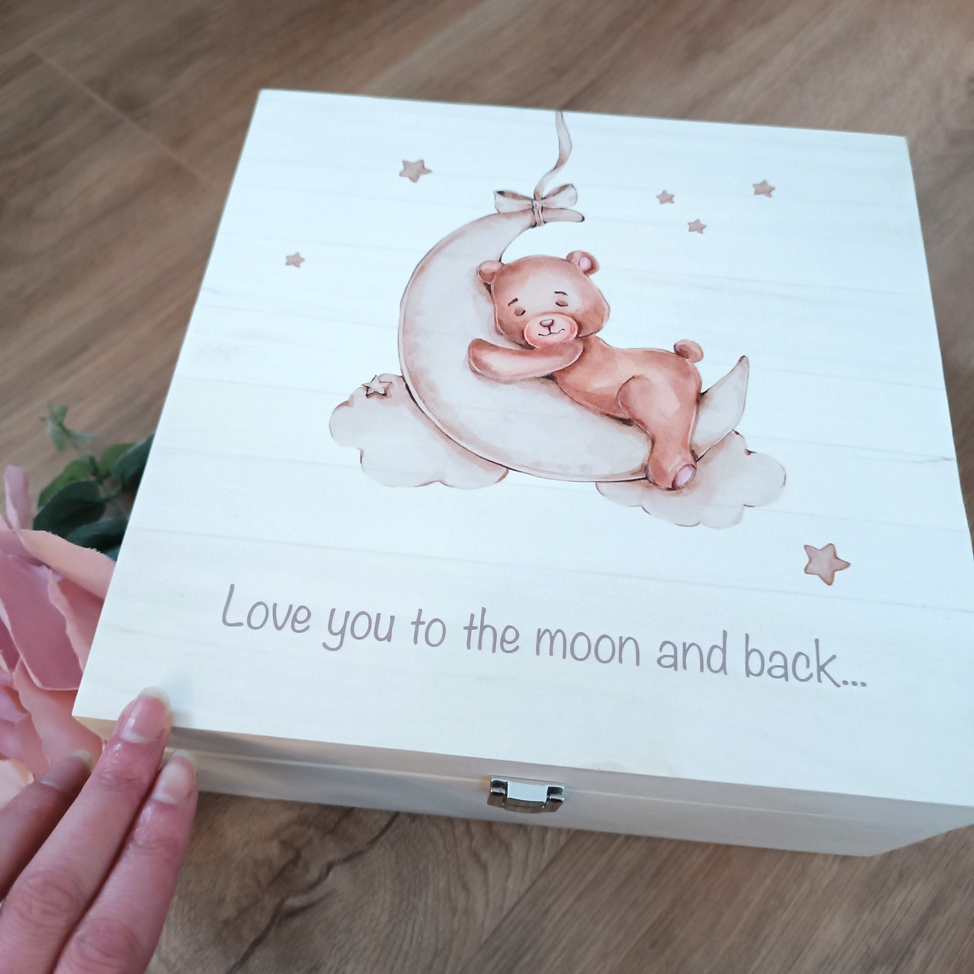 Memory Box | Love you to the Moon and Back | New Baby | Keepsake Box / Baby Loss