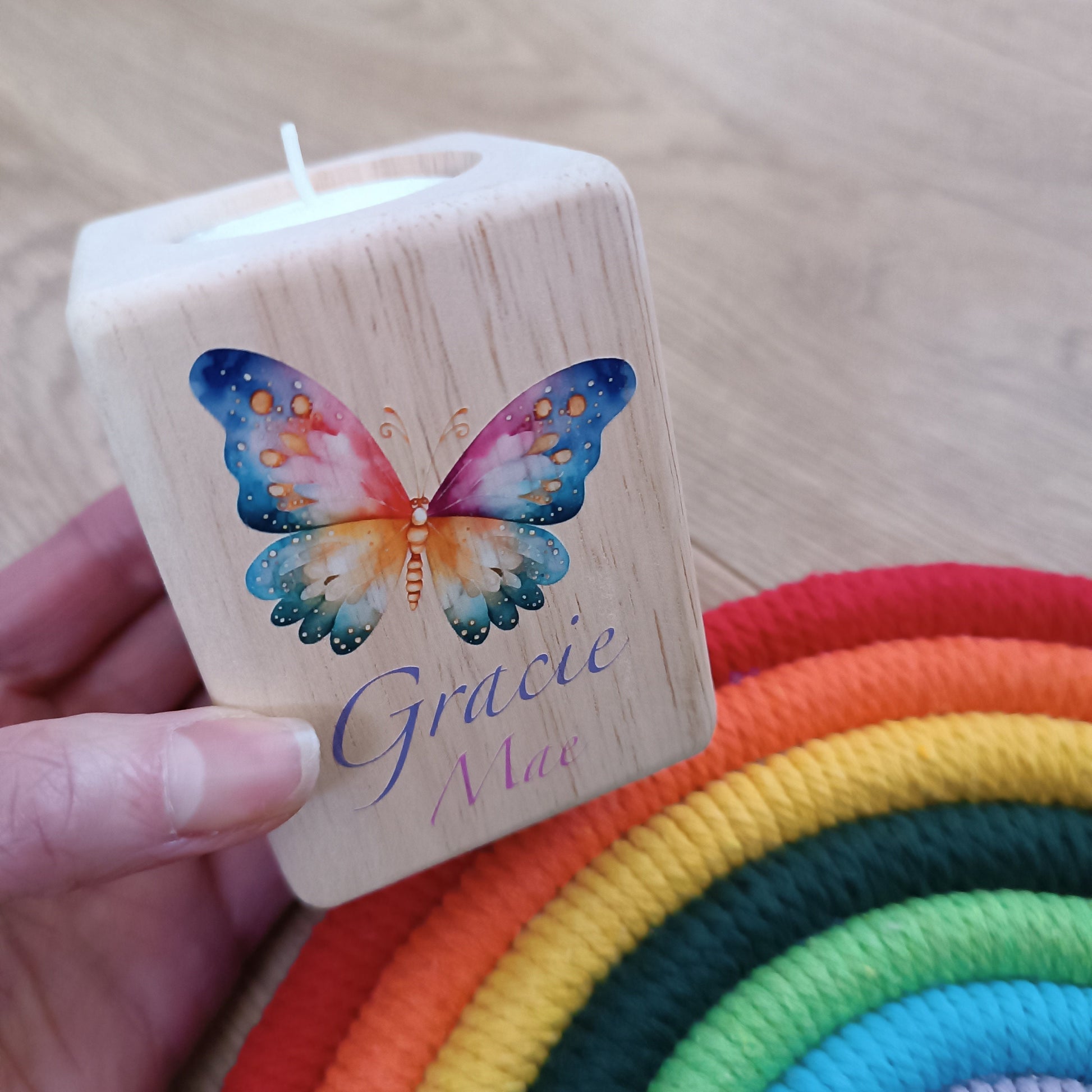 Baby loss Butterfly Memorial Candle / Wave of Light / BLAW Candle / Miscarriage / Stillbirth / BLAW 2024