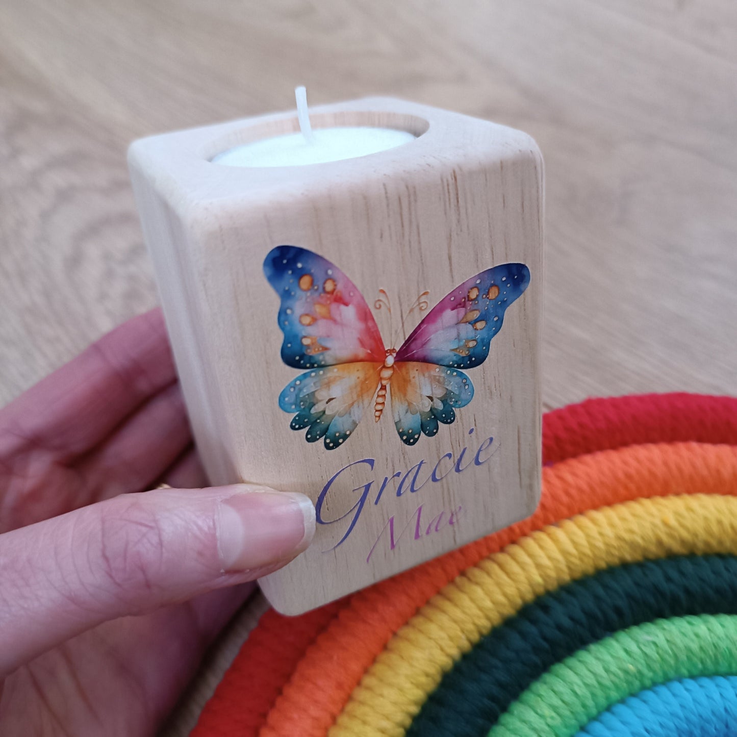 Baby loss Butterfly Memorial Candle / Wave of Light / BLAW Candle / Miscarriage / Stillbirth / BLAW 2024