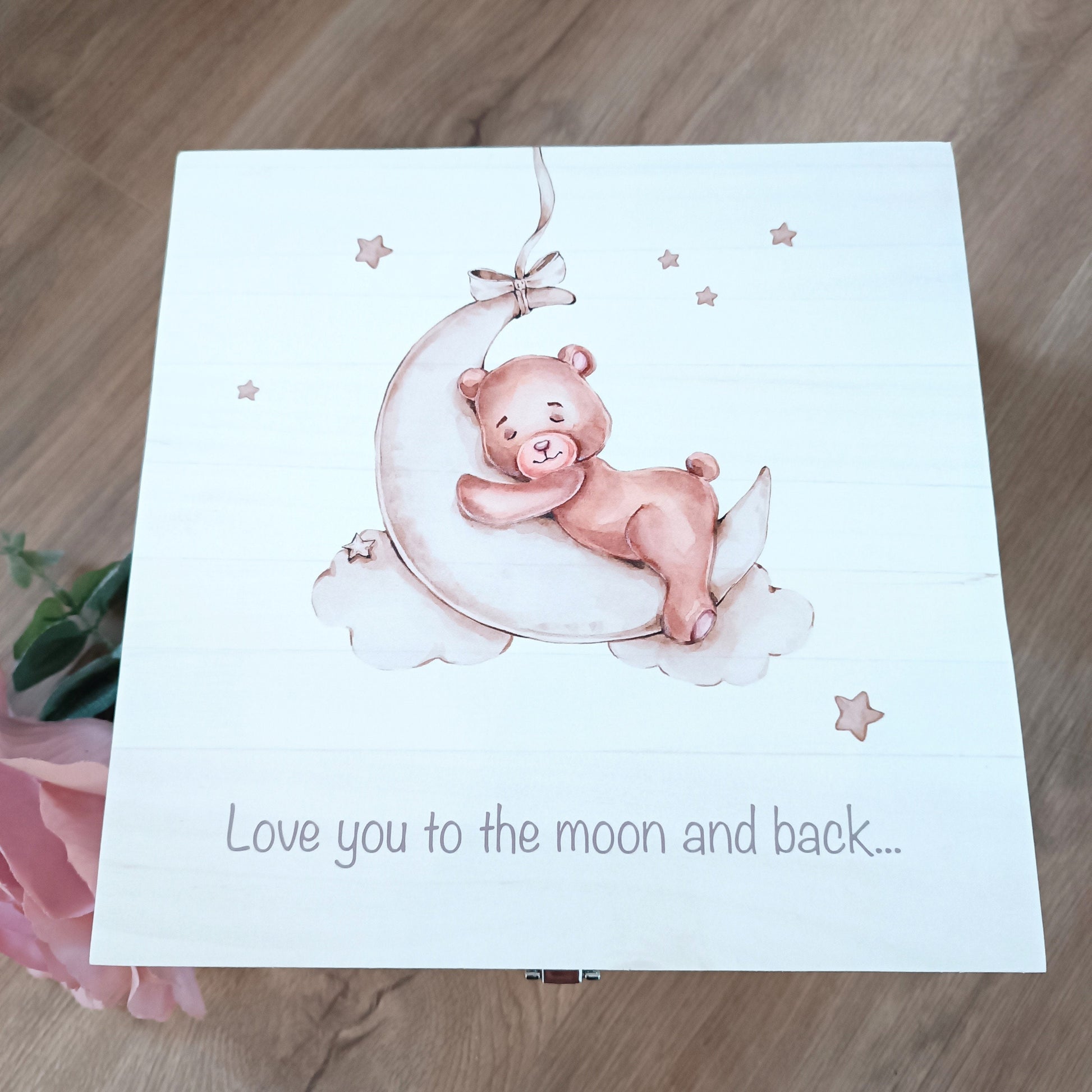 Memory Box | Love you to the Moon and Back | New Baby | Keepsake Box / Baby Loss