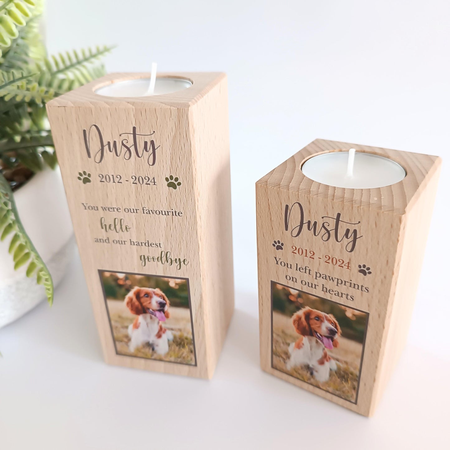Pet Memorial Candle | Loss of Dog | Pet Candle | Light a candle