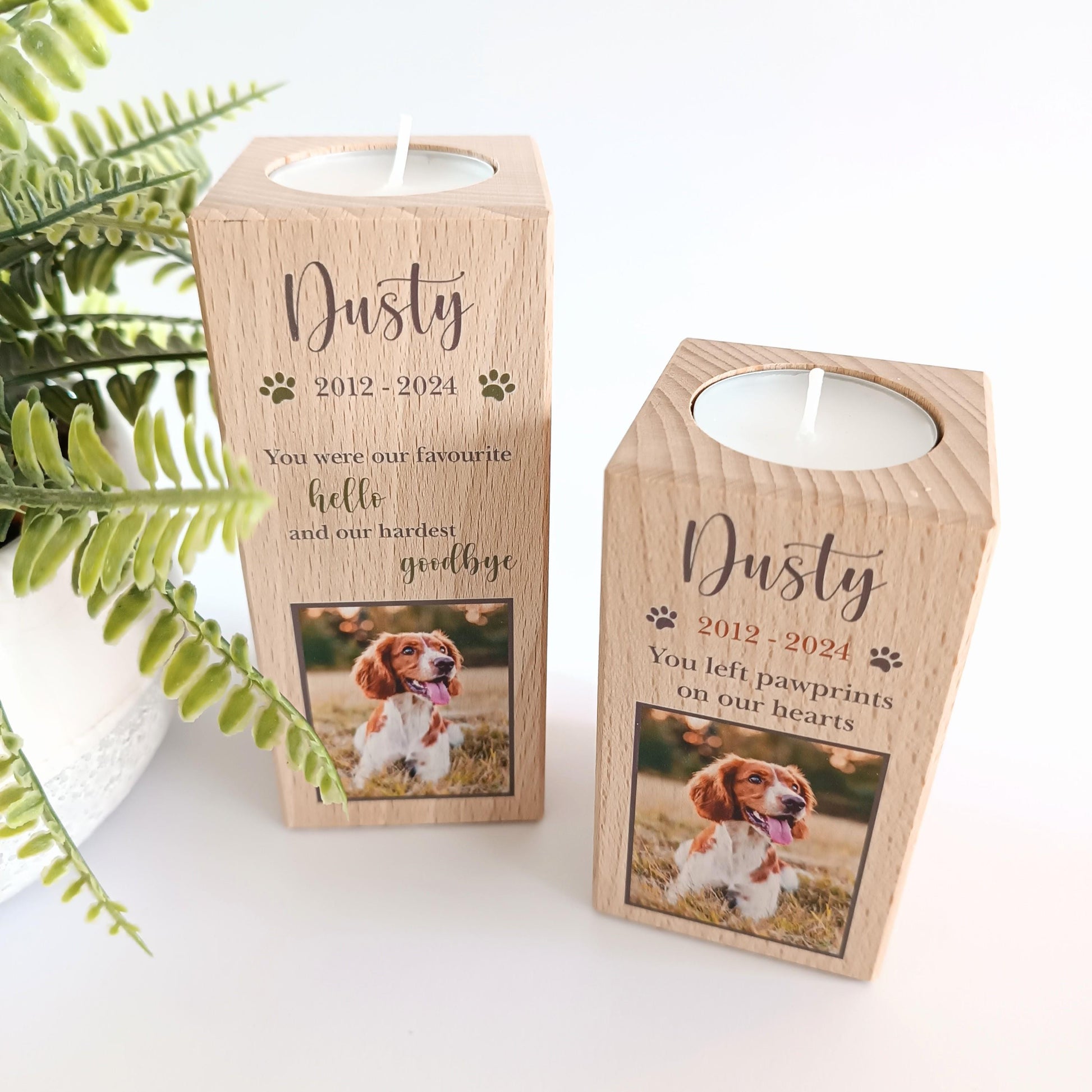 Pet Memorial Candle | Loss of Dog | Pet Candle | Light a candle