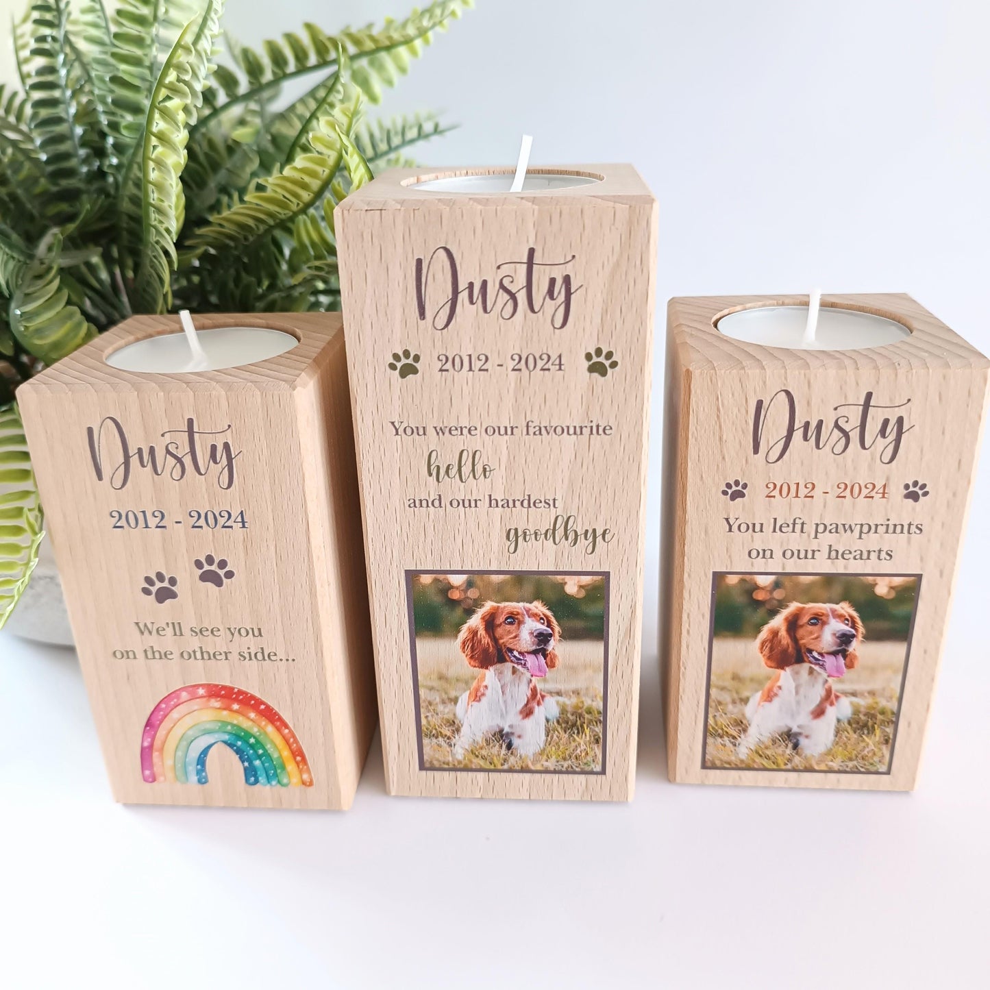 Pet Memorial Candle | Loss of Dog | Pet Candle | Light a candle