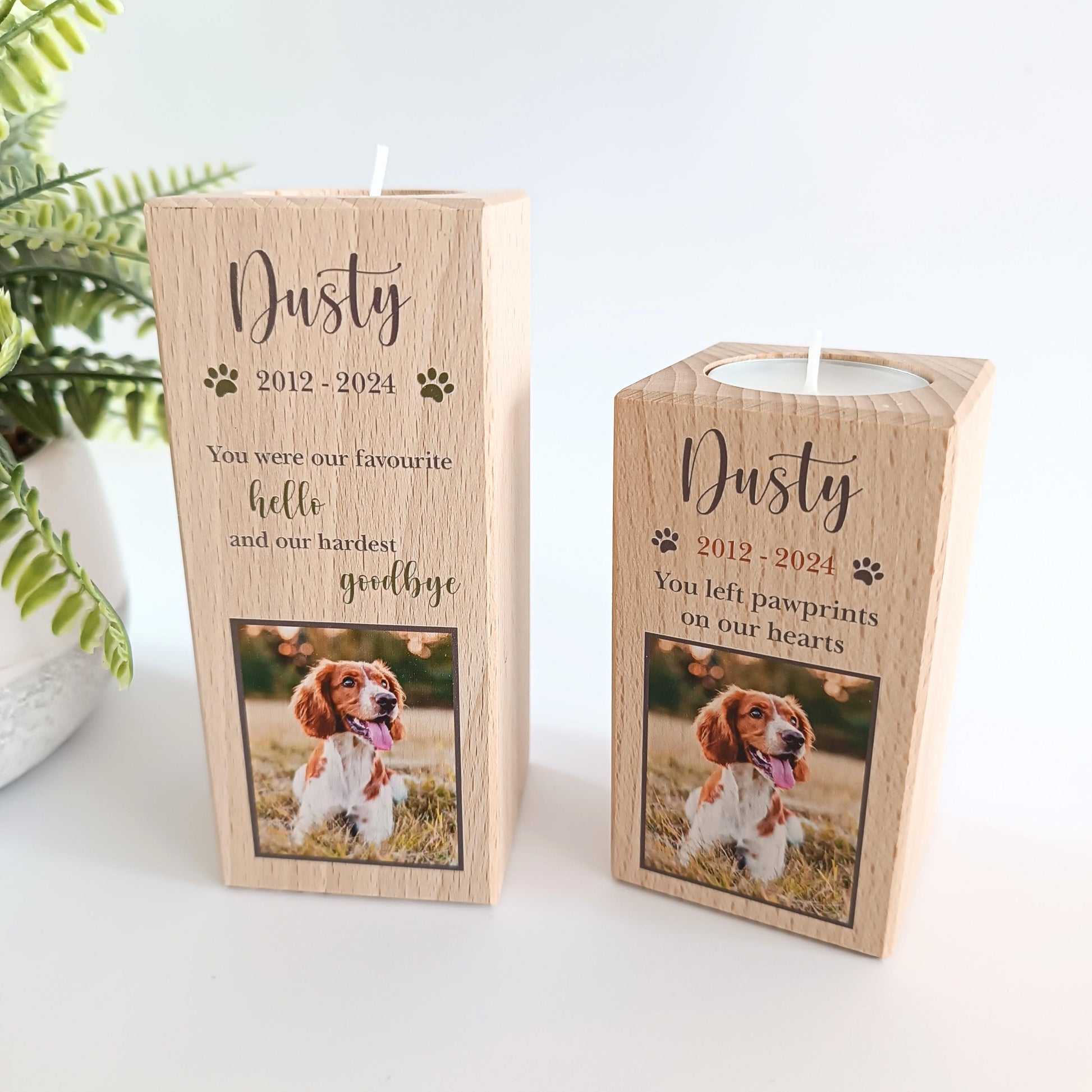 Pet Memorial Candle | Loss of Dog | Pet Candle | Light a candle