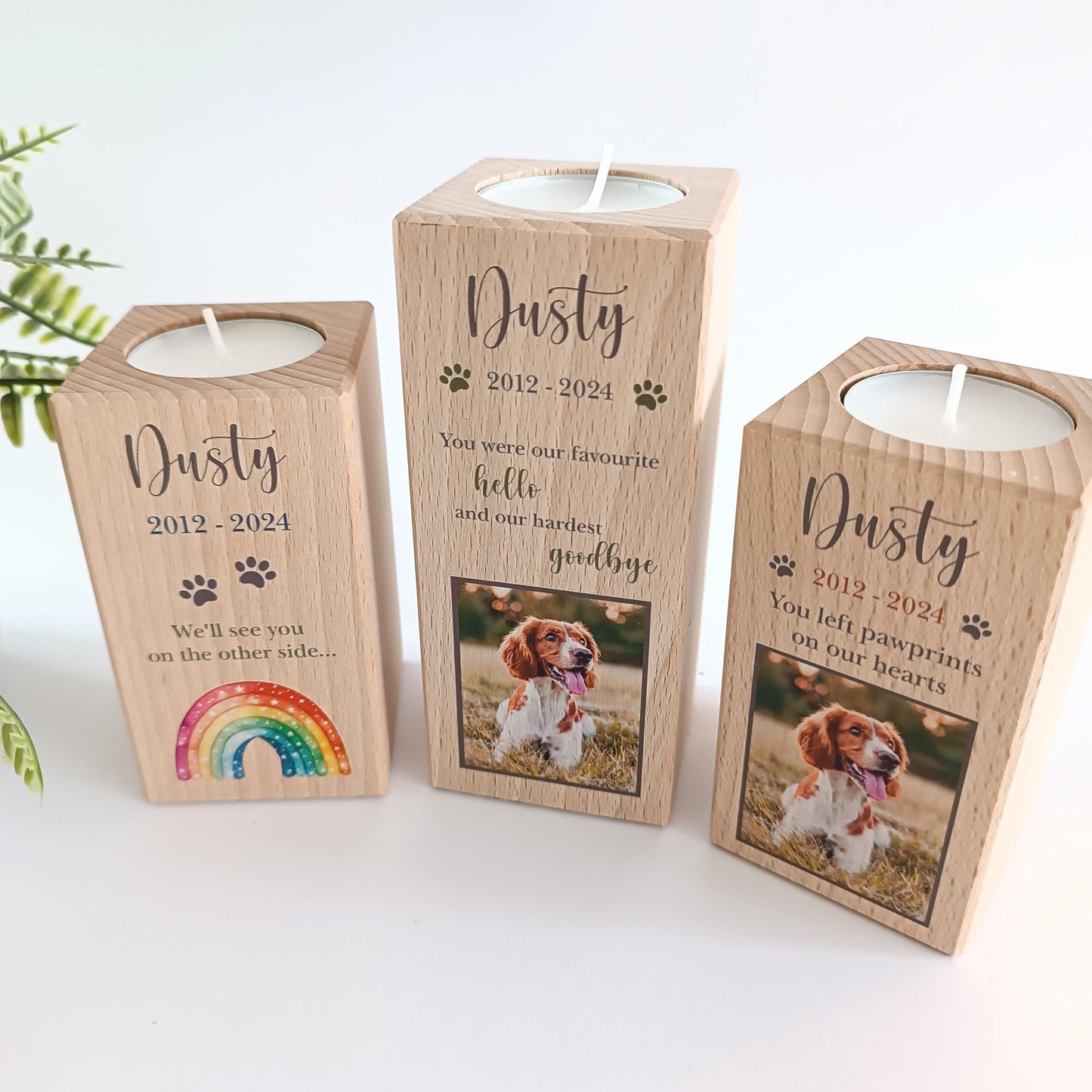 Pet Memorial Candle | Loss of Dog | Pet Candle | Light a candle