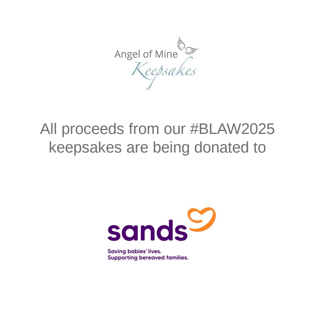 Wave of Light Candle | BLAW2025 | Baby Loss Awareness Week | Baby Memorial Candle