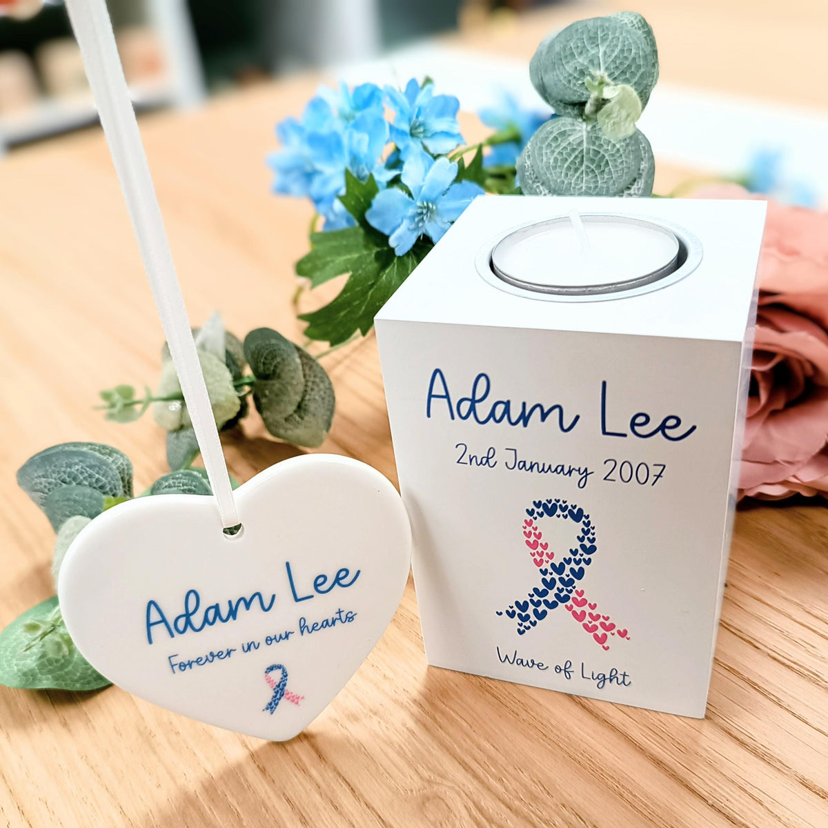 Babyloss Awareness Heart Keepsake | BLAW2025 | Baby Loss Awareness Week | Baby Miscarriage Gift