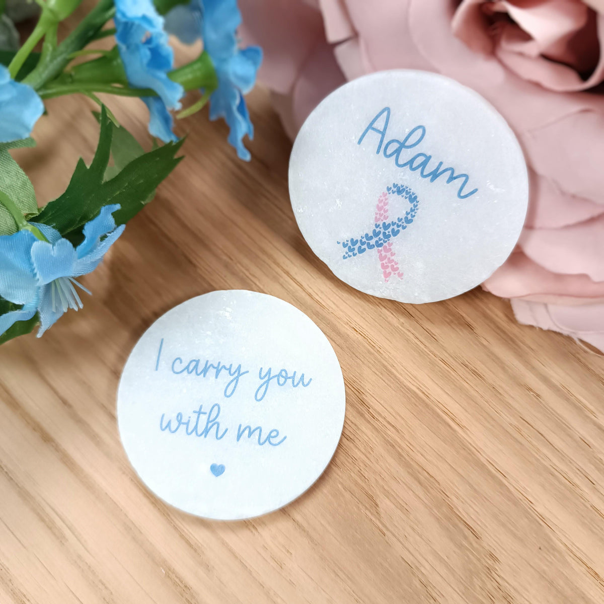 Babyloss Awareness Pocket Pebble | BLAW2025 | Baby Loss Awareness Week | I carry you