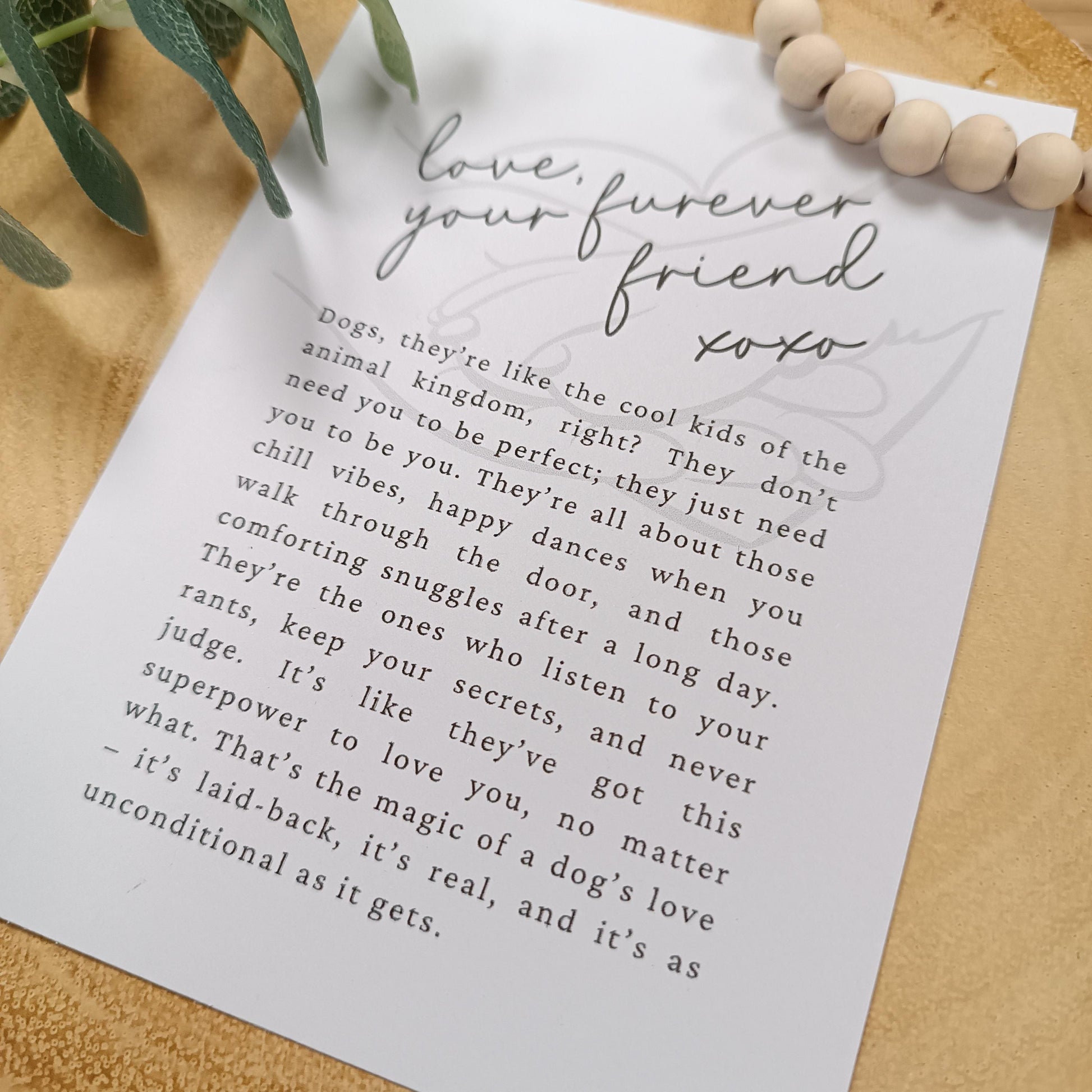 Christmas Tree Dog Gift | Dog Bauble | Dog Christmas Tree | Pet Poem Gift | Dog Mum