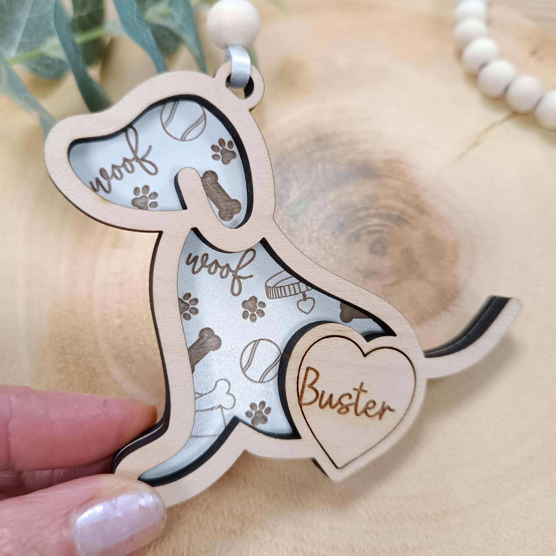 Christmas Tree Dog Gift | Dog Bauble | Dog Christmas Tree | Pet Poem Gift | Dog Mum