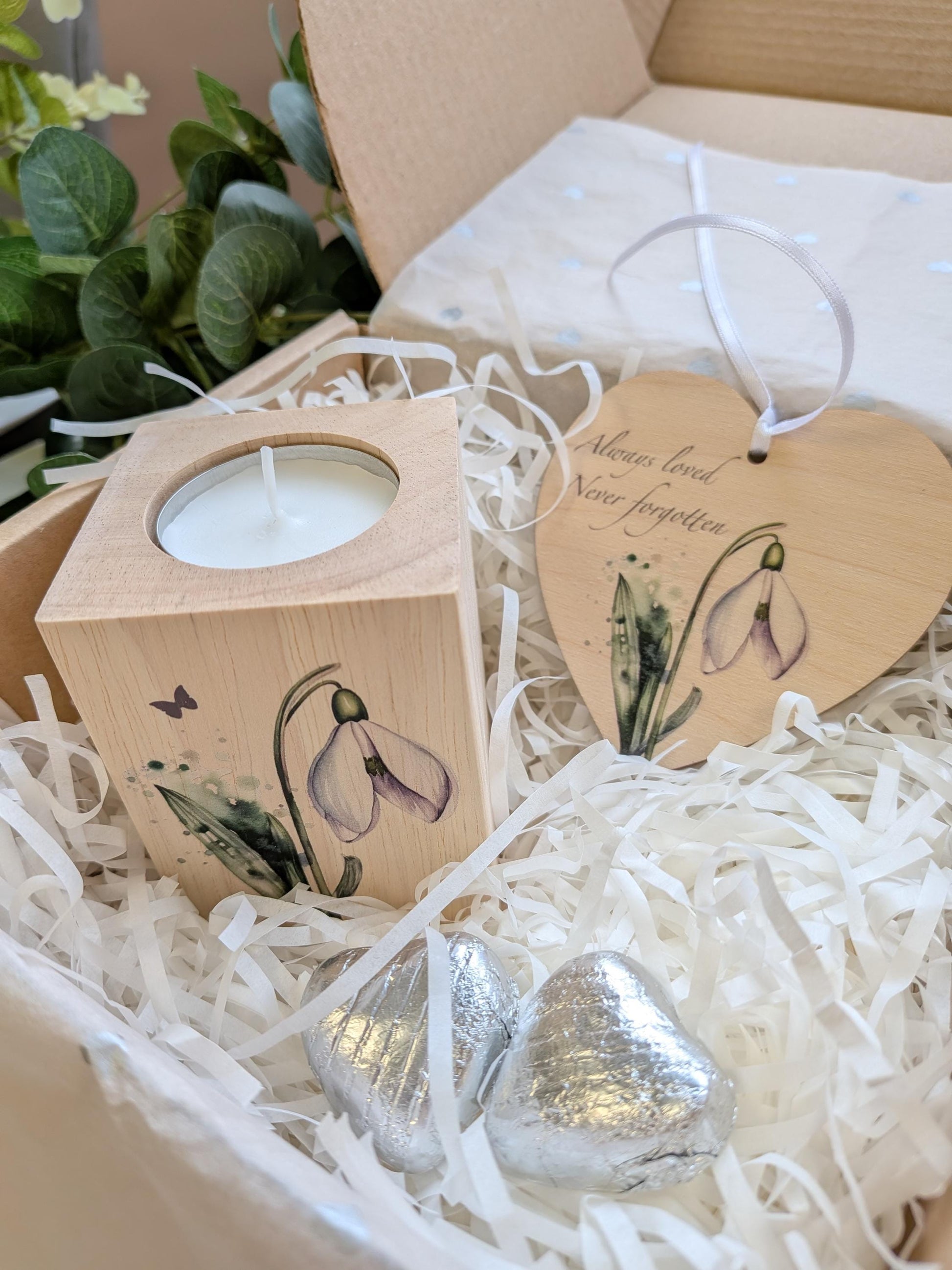Snowdrop Bereavement Box / Comfort Box / Loss of loved one / Stillbirth / Miscarriage