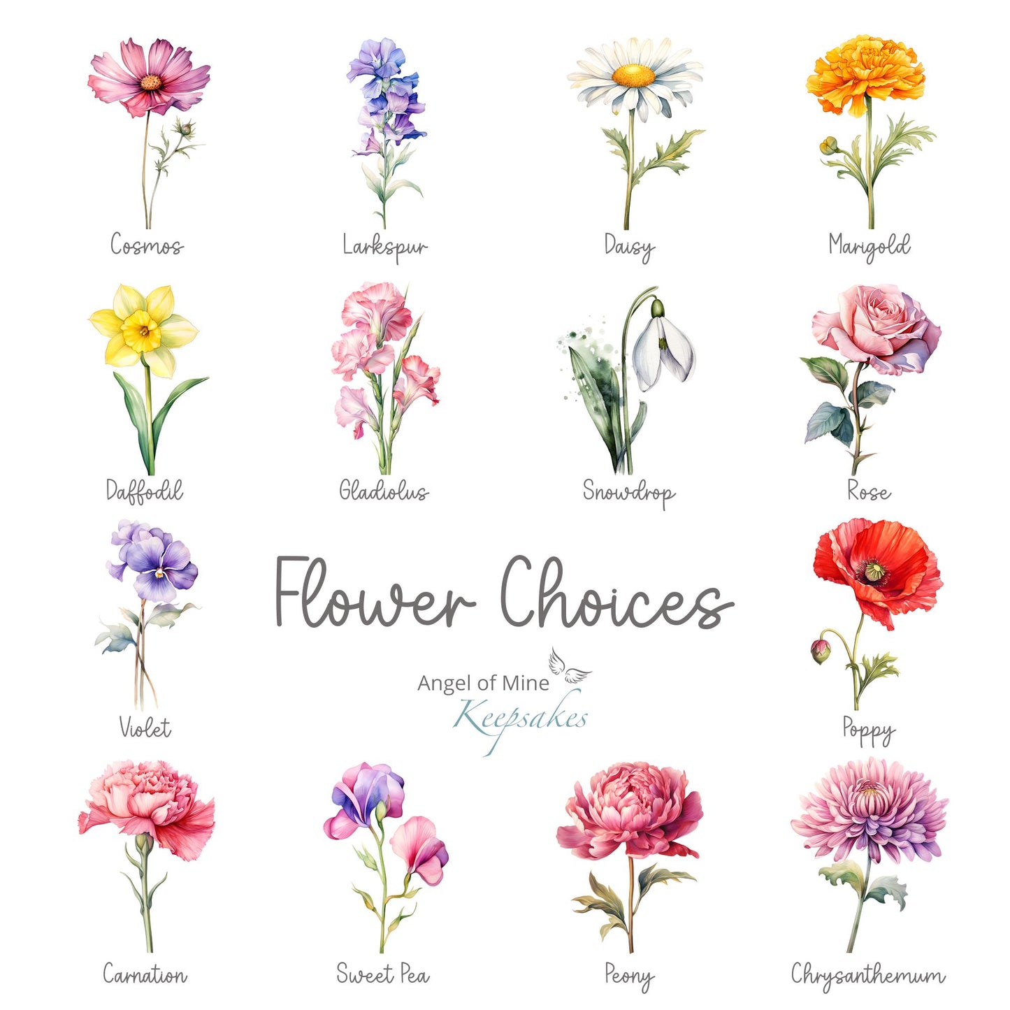 Memory Box | Snowdrop | Flower | Always Loved Never Forgotten | Baby Loss