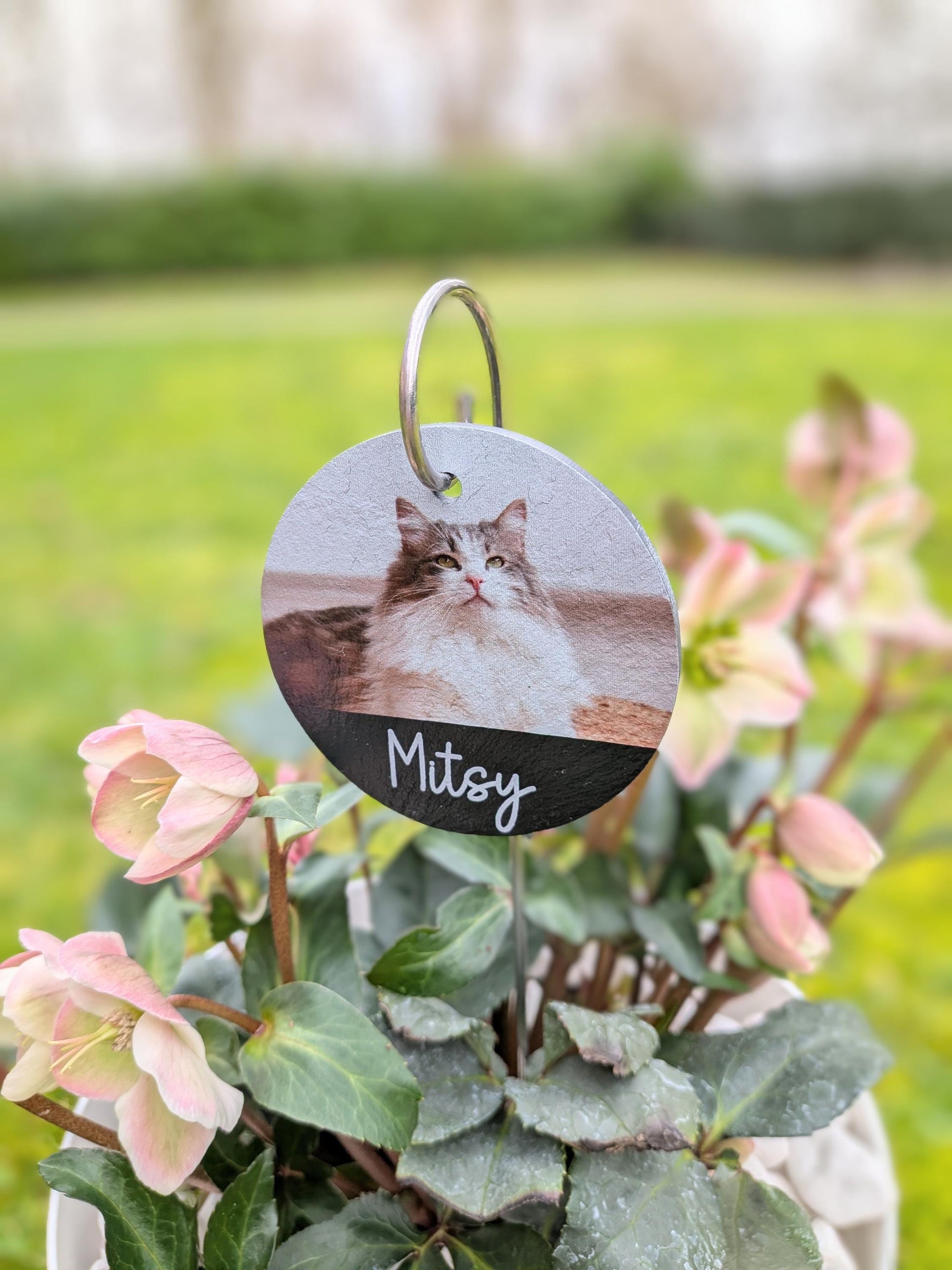 Cat Memorial Slate Plaque | Garden Remembrance | Pet Loss