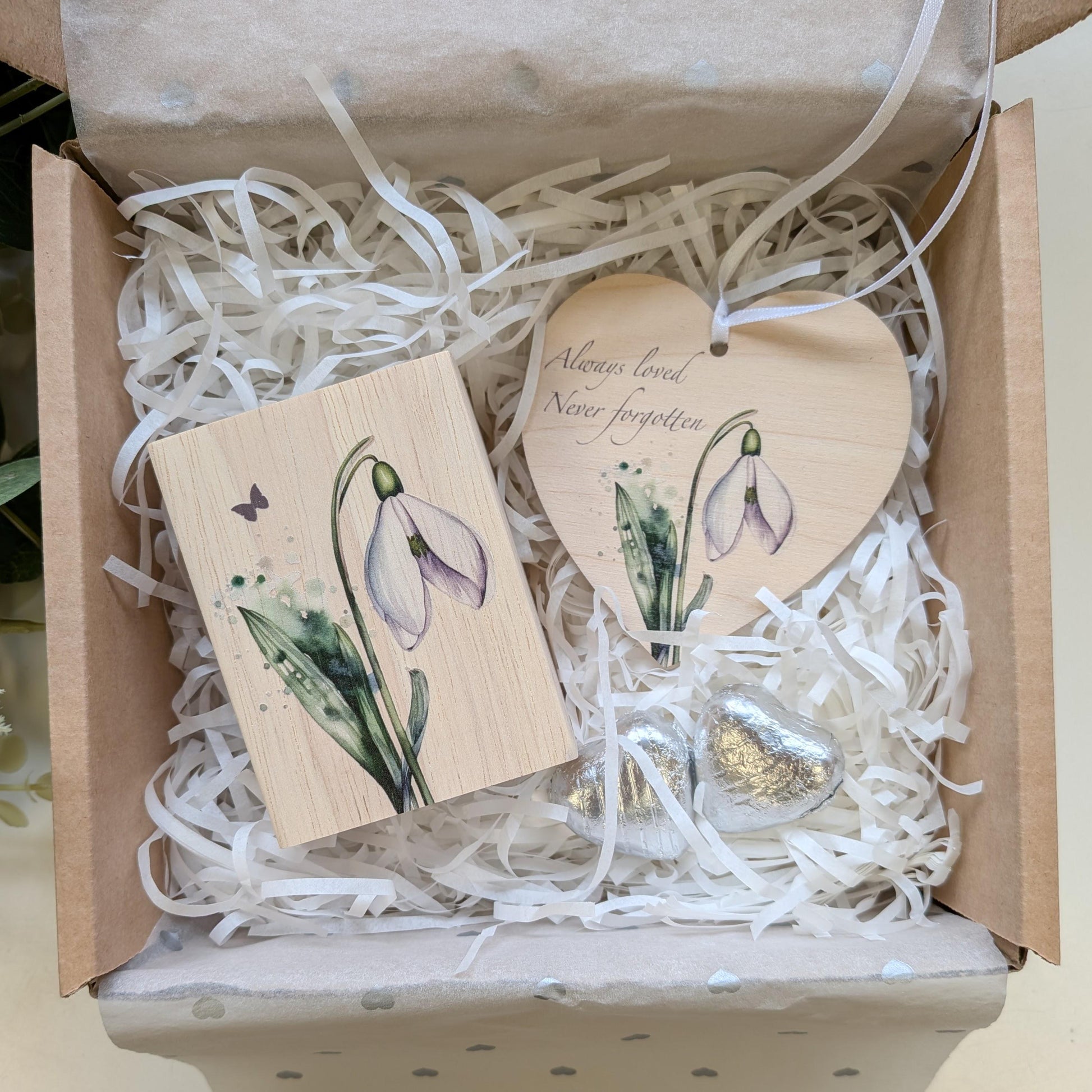 Snowdrop Bereavement Box / Comfort Box / Loss of loved one / Stillbirth / Miscarriage