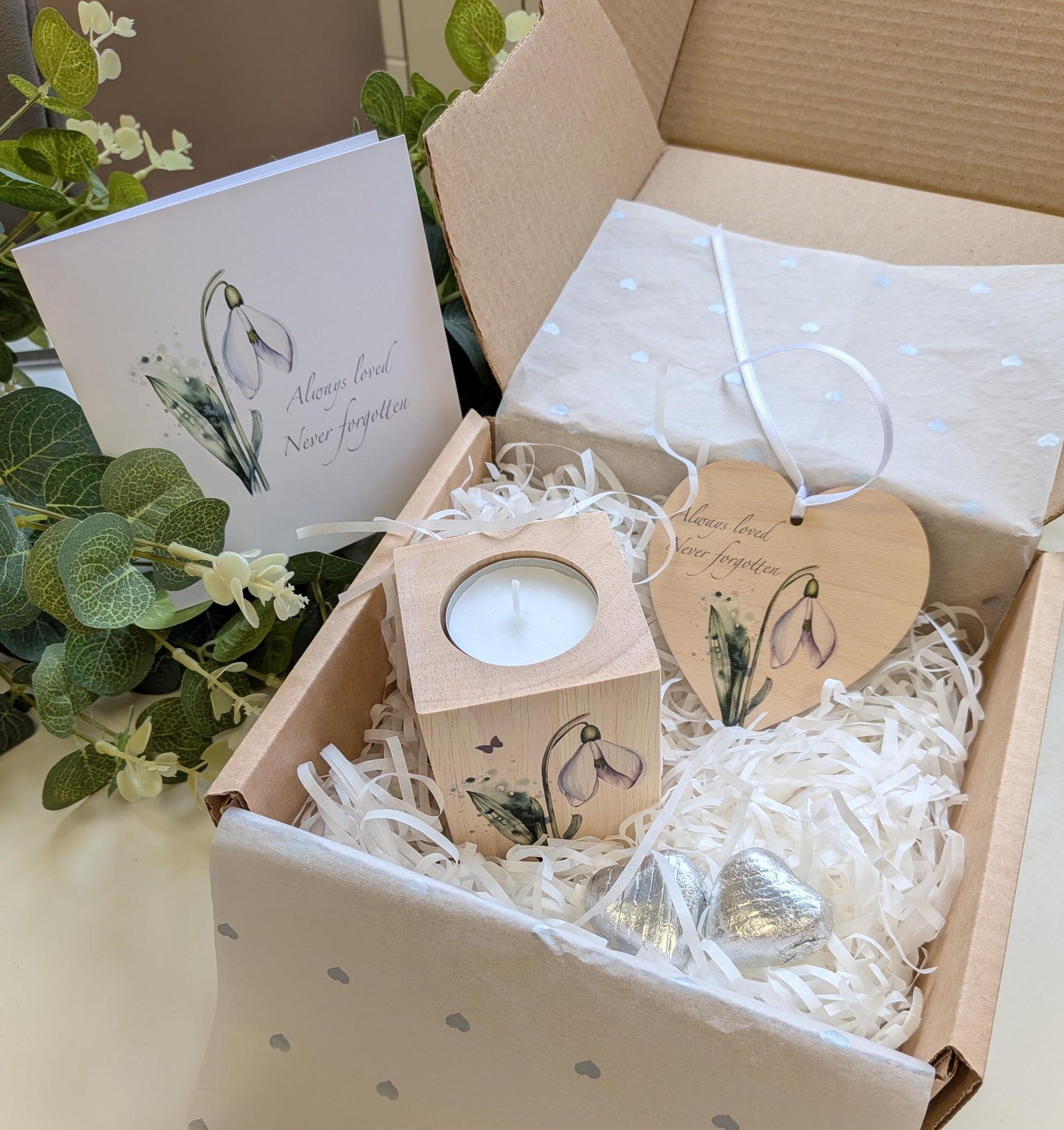 Snowdrop Bereavement Box / Comfort Box / Loss of loved one / Stillbirth / Miscarriage